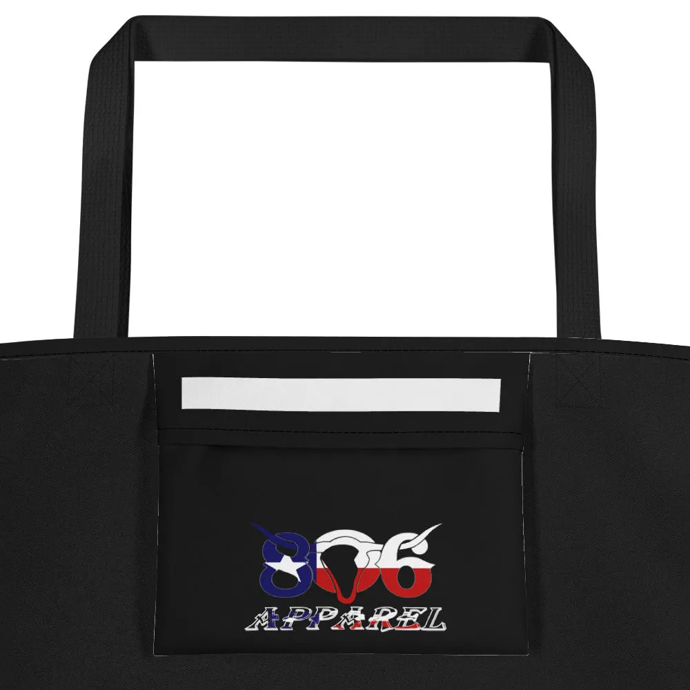 806 Texas Flag Beach Bag printed when ordered (12 to 14 days to arrive))