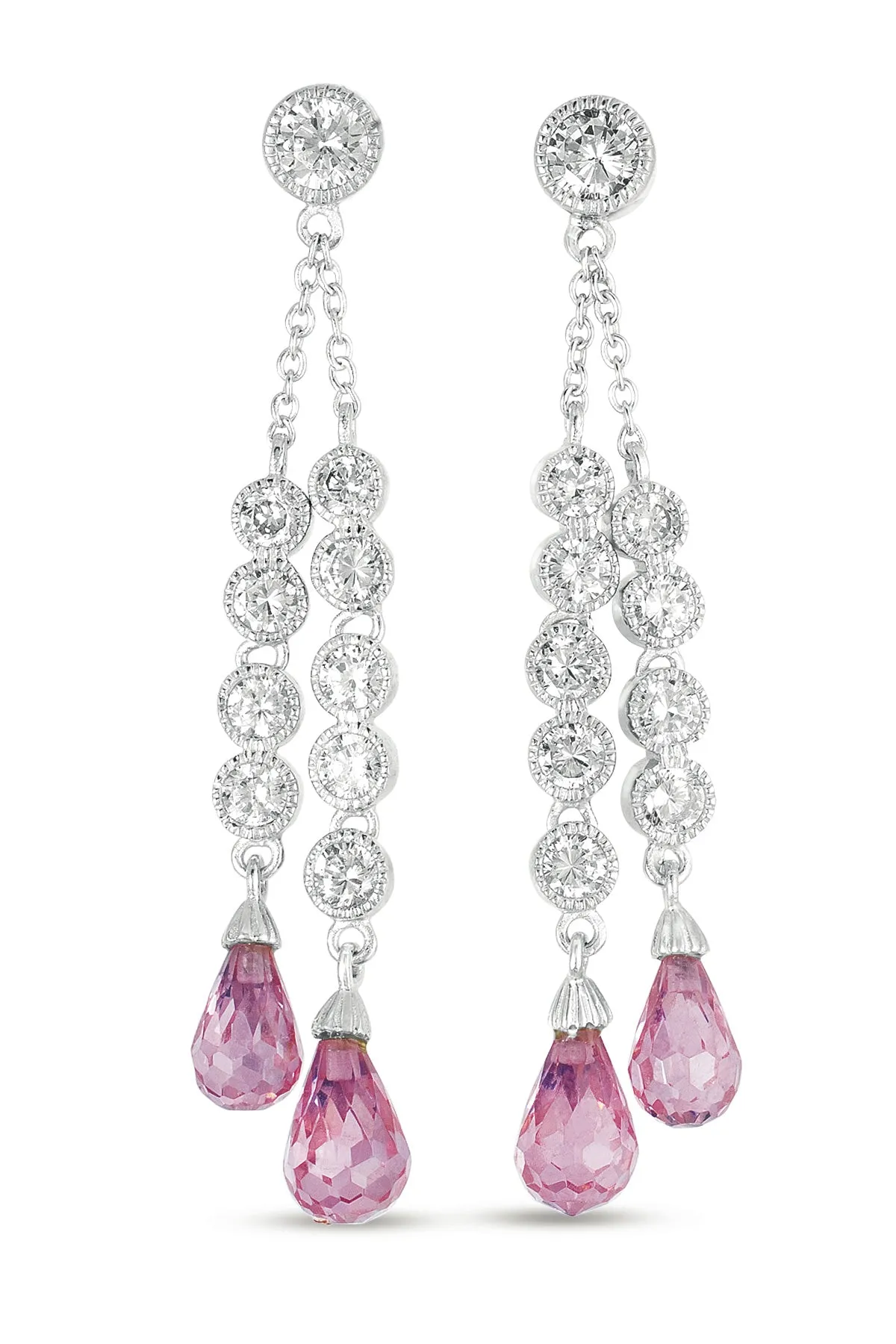 Annette Pink Earrings