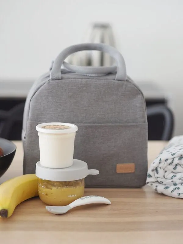 Beaba Isothermal Lunch Bag - Heather Grey