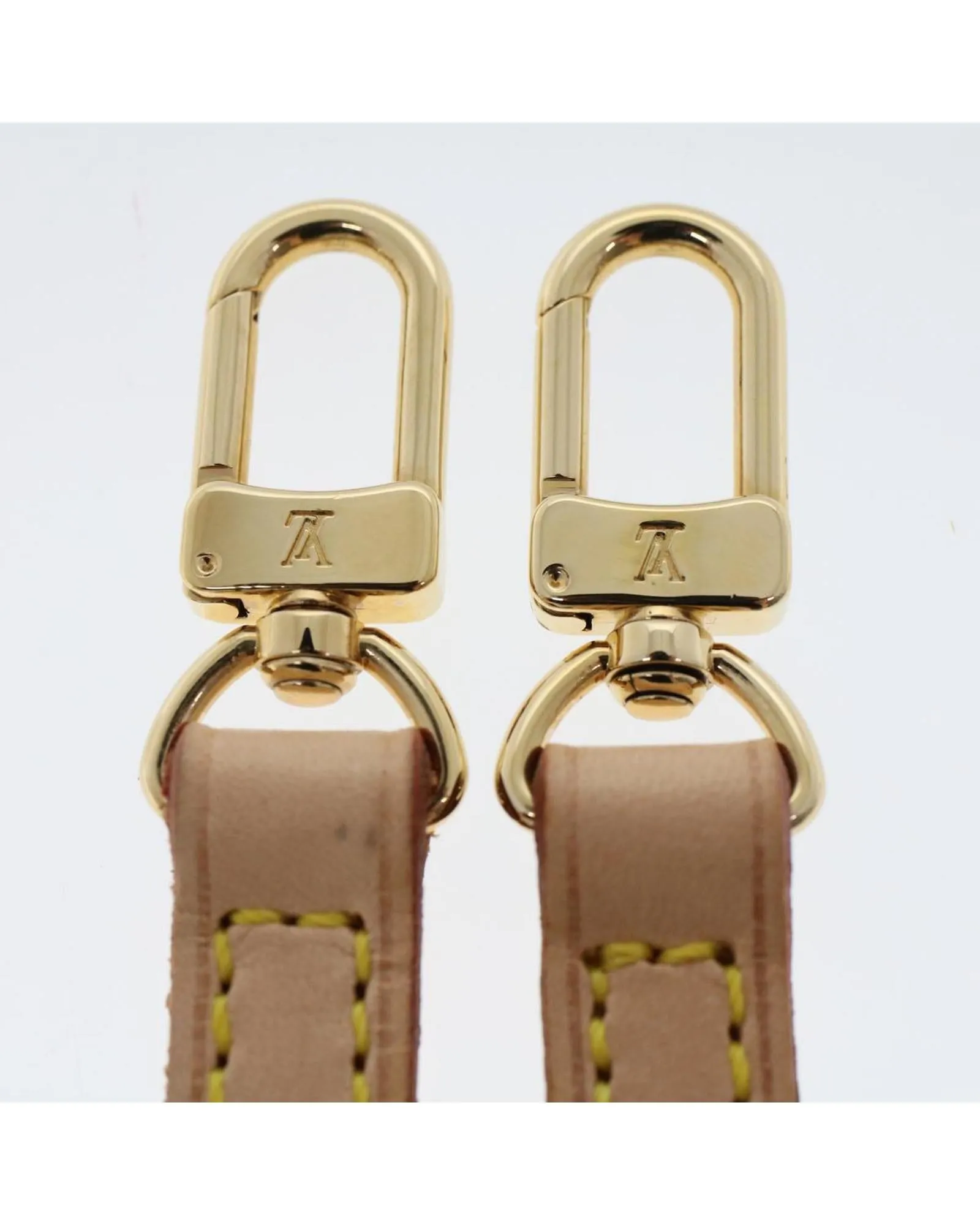 Beige Leather Shoulder Strap for Handbags