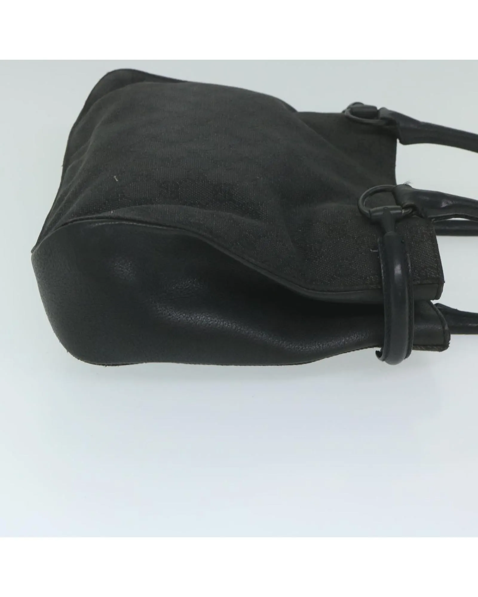 Black GG Canvas Shoulder Bag