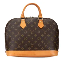 Brown Louis Vuitton Monogram Alma PM Handbag