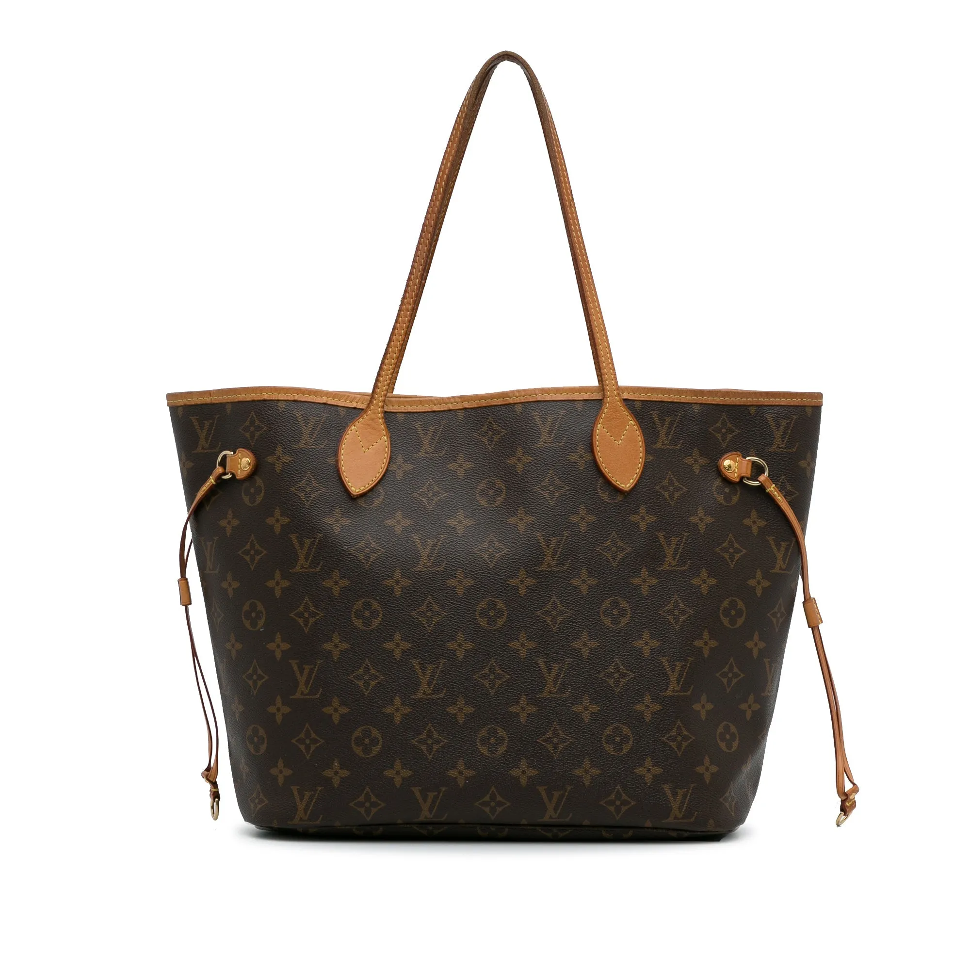 Brown Louis Vuitton Monogram Neverfull MM Tote Bag