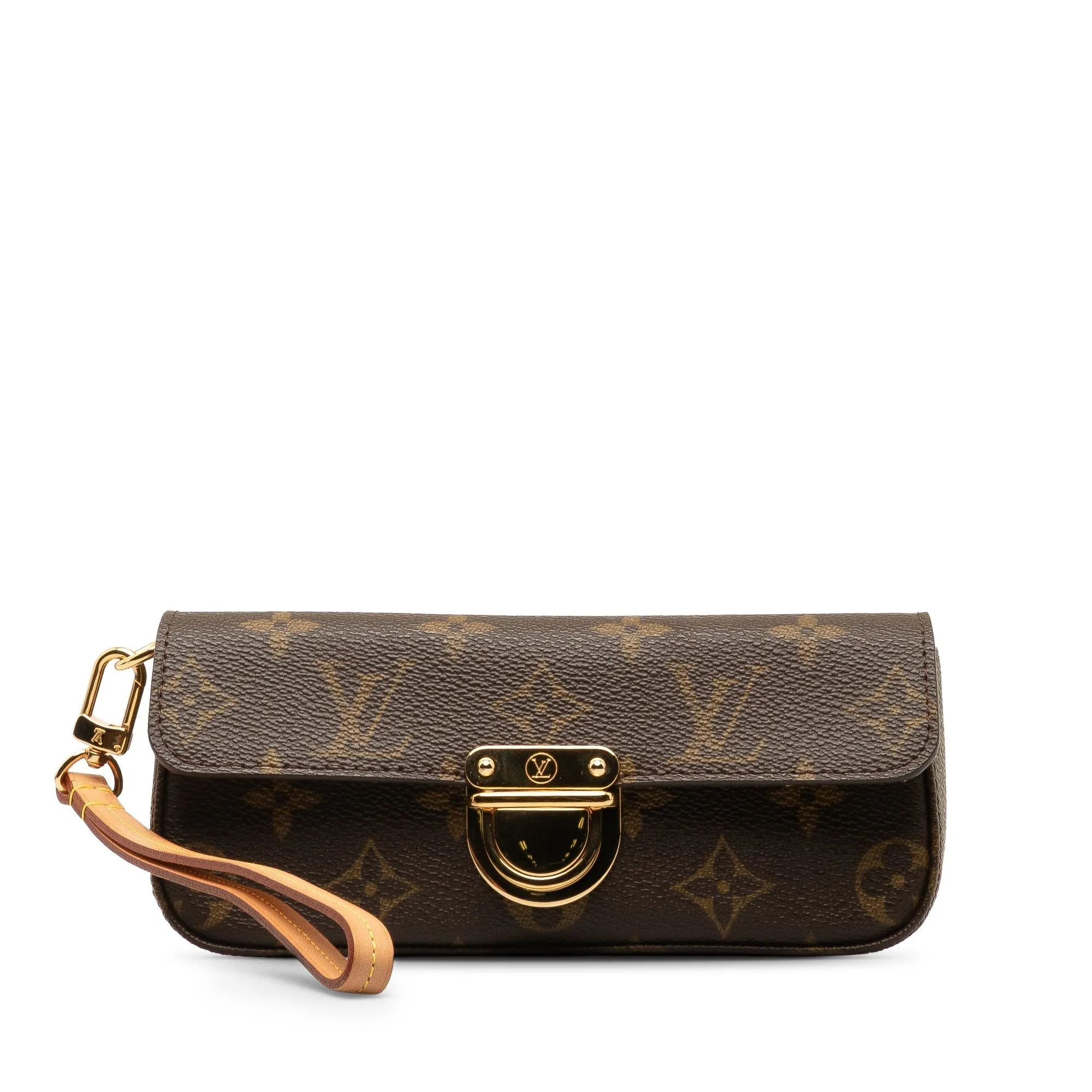 Brown Louis Vuitton Monogram Pochette Lagoon Clutch Bag