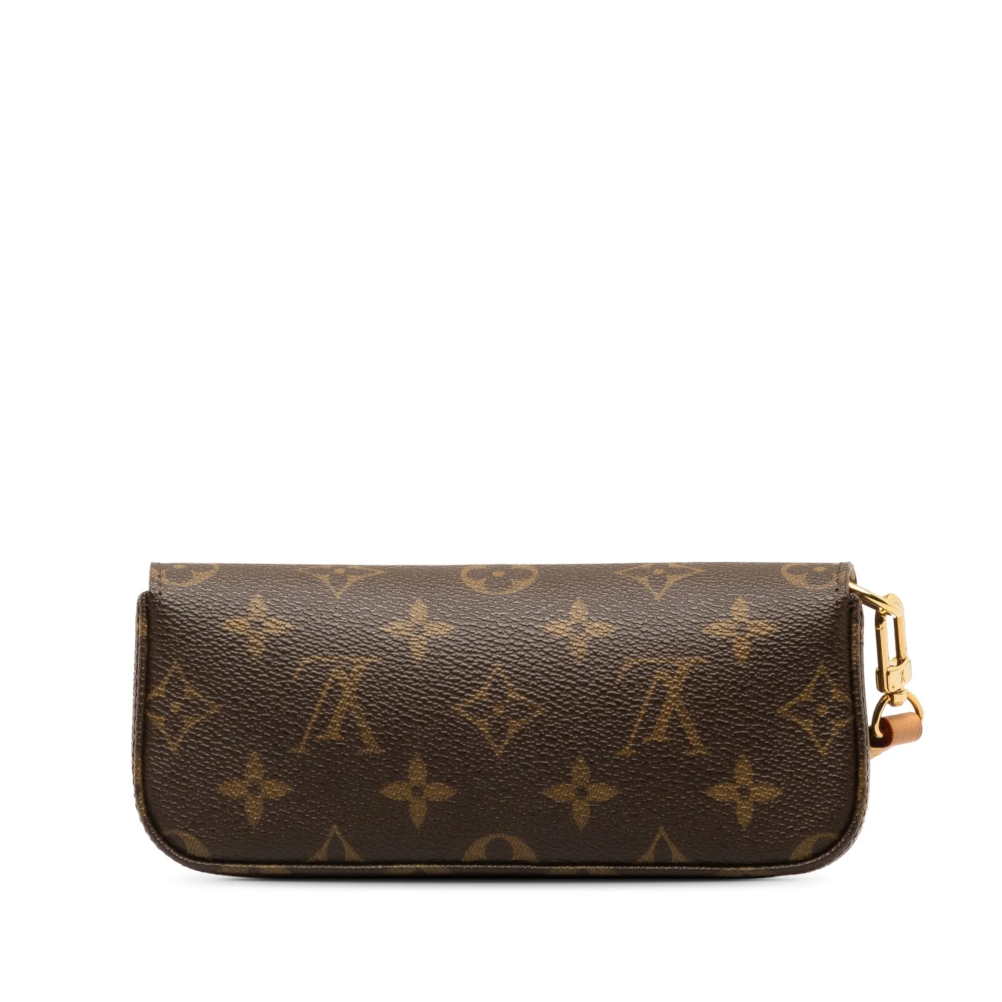 Brown Louis Vuitton Monogram Pochette Lagoon Clutch Bag