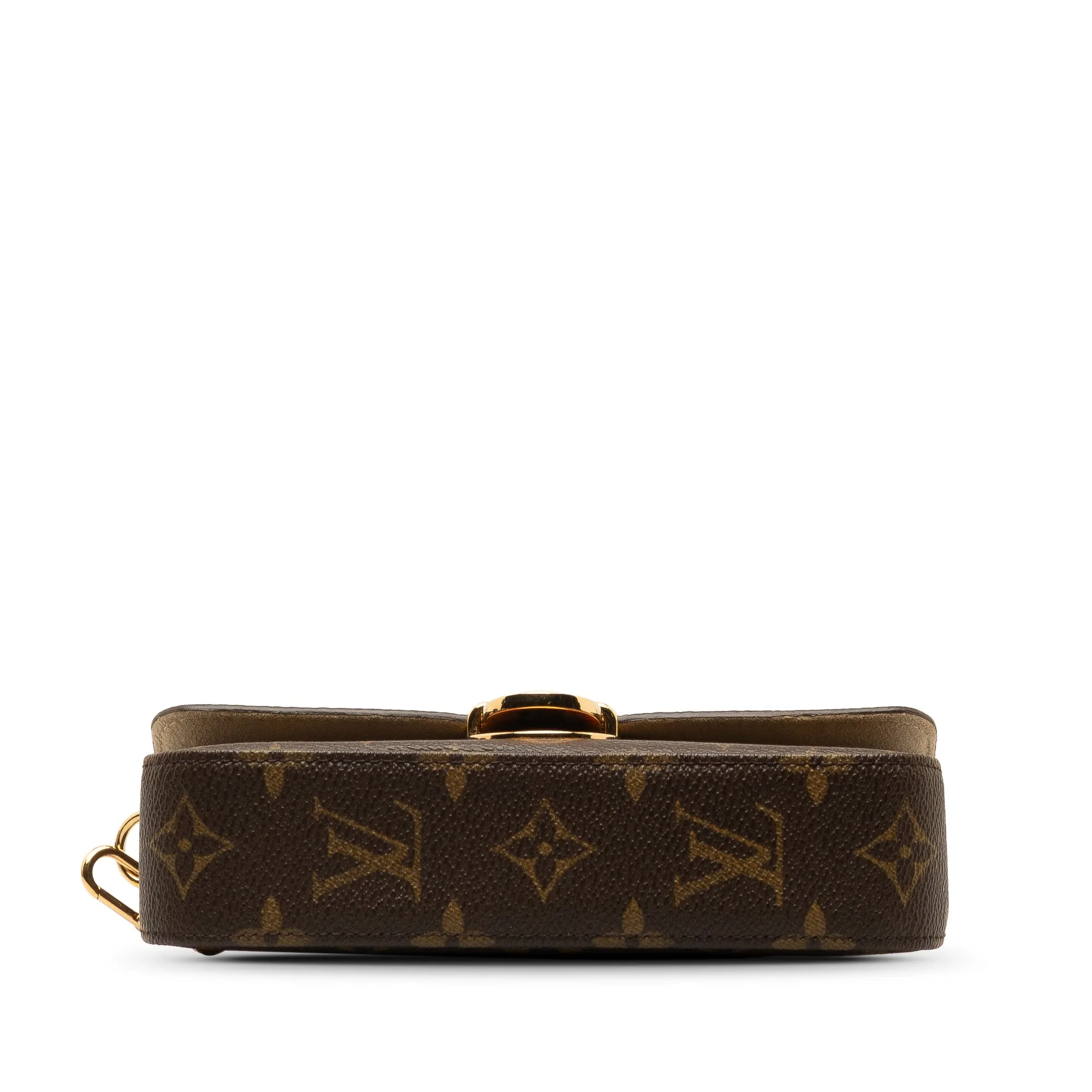 Brown Louis Vuitton Monogram Pochette Lagoon Clutch Bag