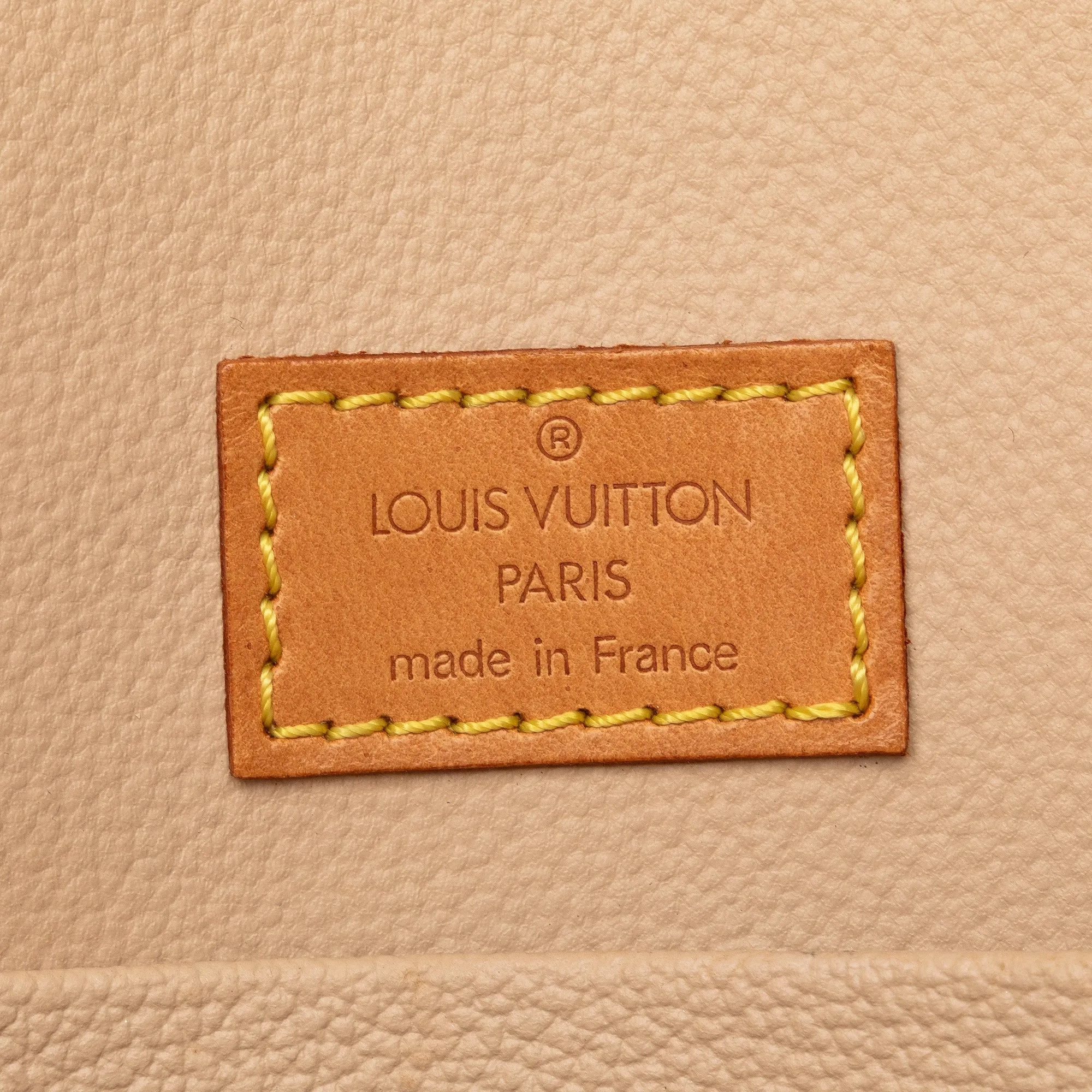 Brown Louis Vuitton Monogram Sac Plat Tote Bag