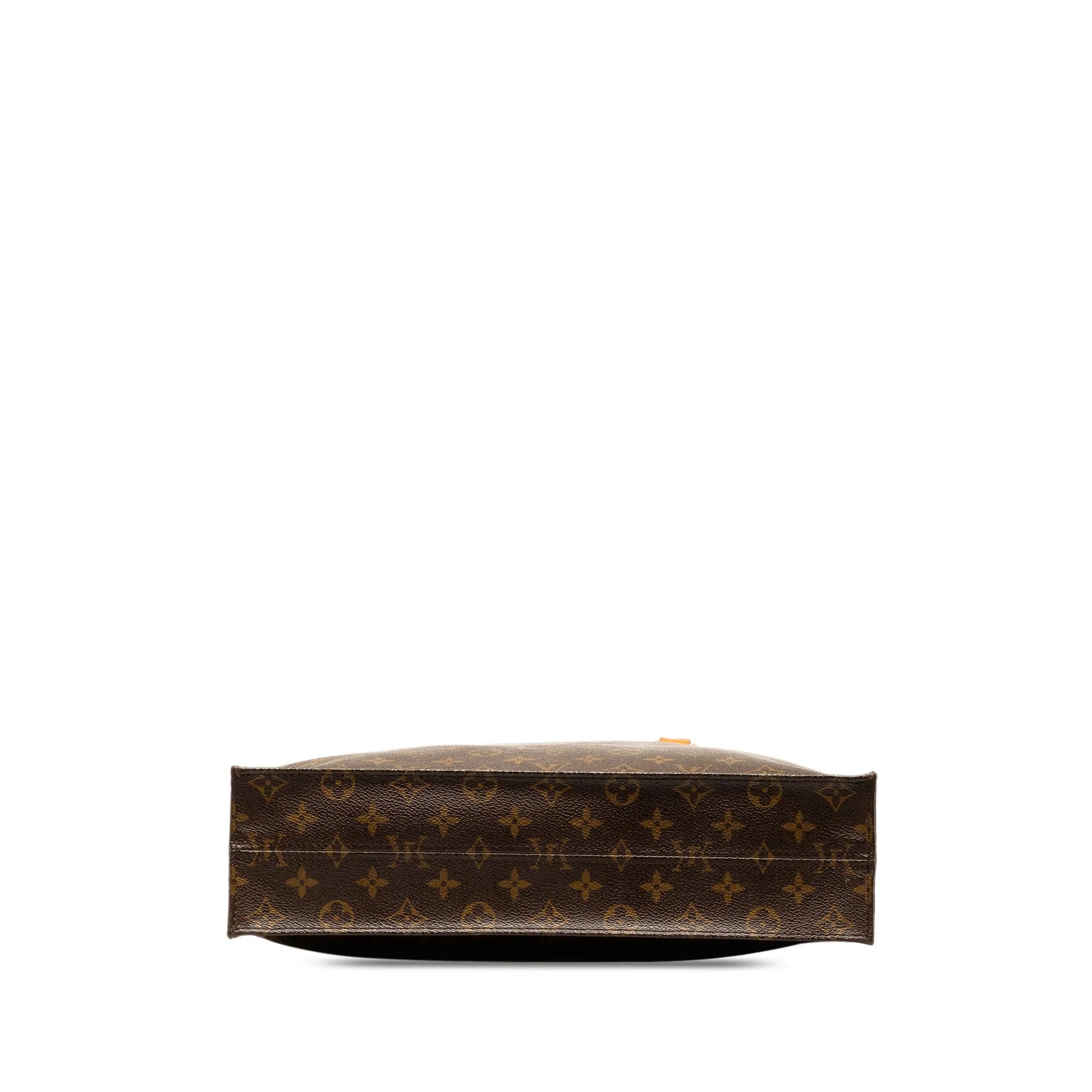 Brown Louis Vuitton Monogram Sac Plat Tote Bag