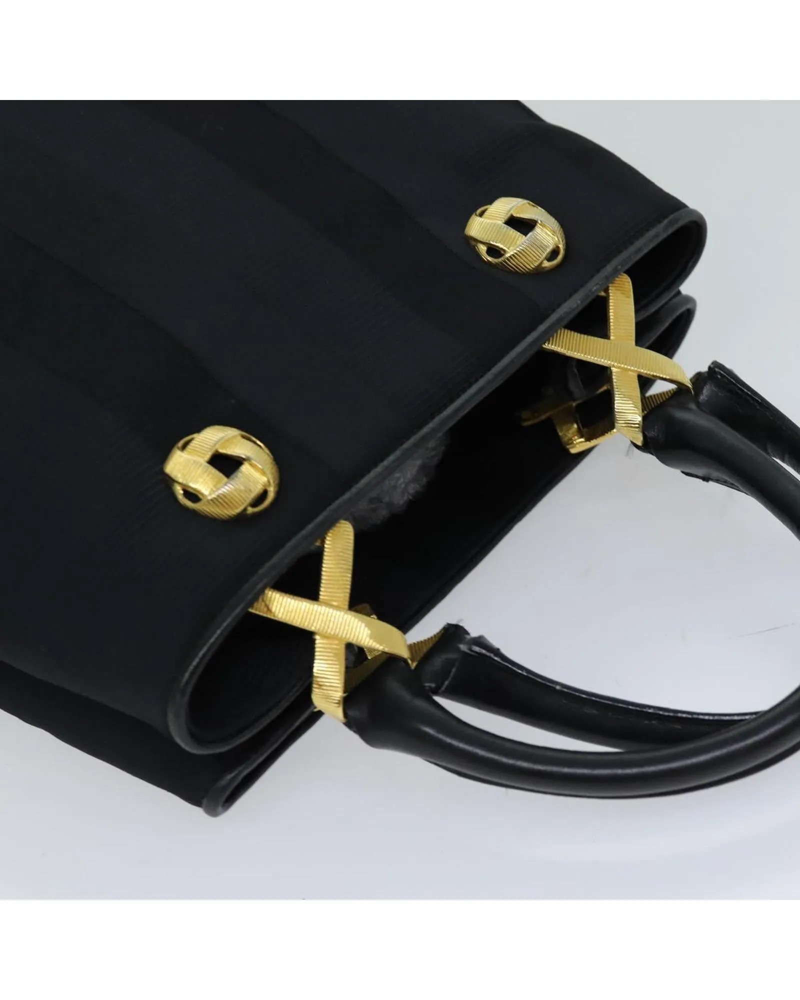 Canvas Hand Bag with Minimalist Styling - Authentic Italian Design