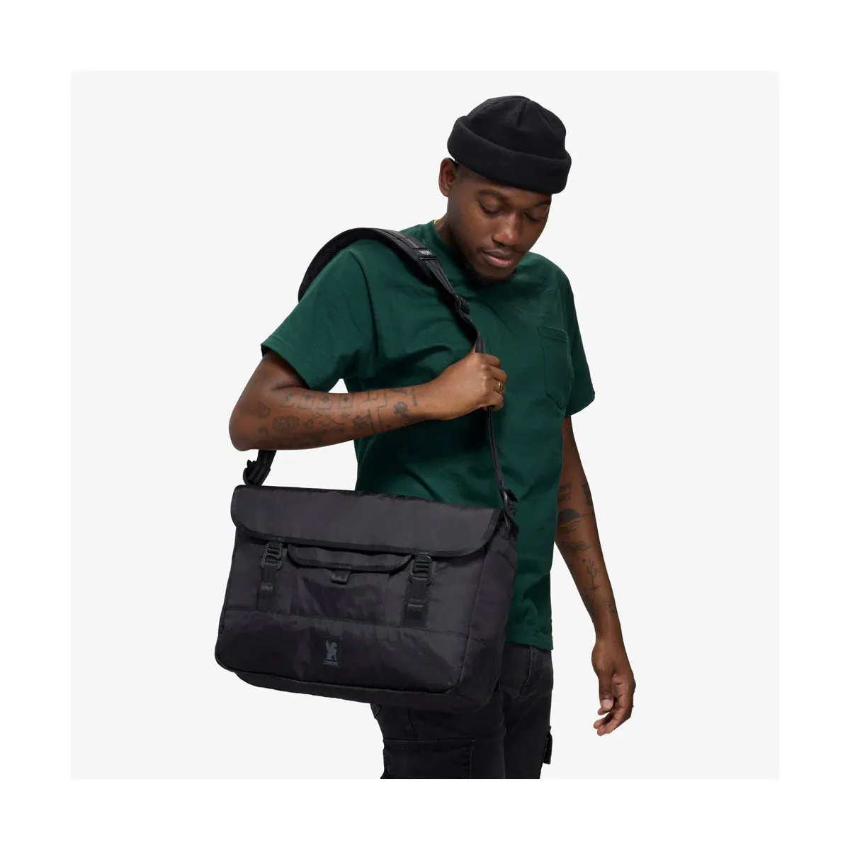 Chrome Industries : Midtown 20L Messenger : Black X