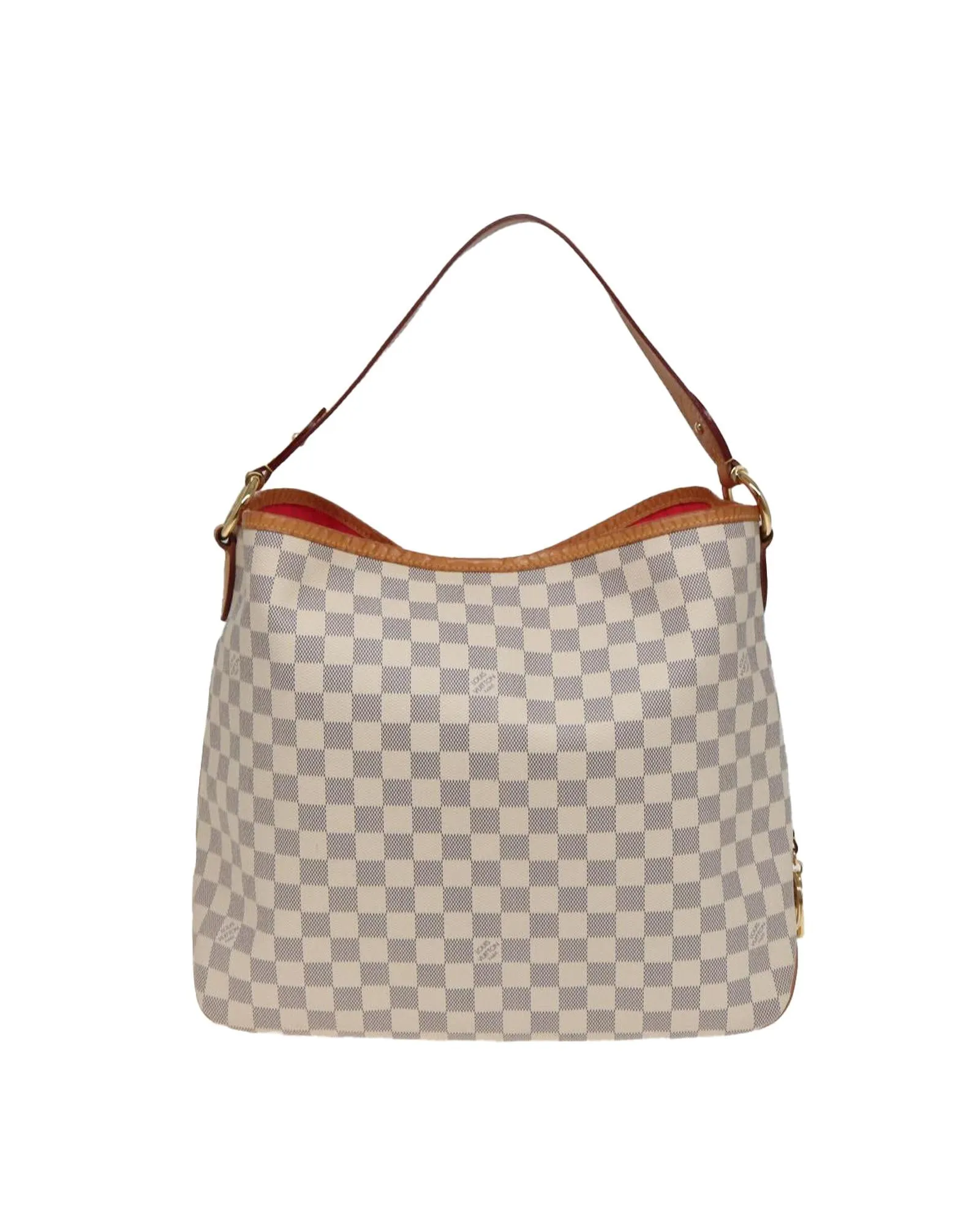 Damier Azur Canvas Delightful PM Shoulder Bag with Dust Bag