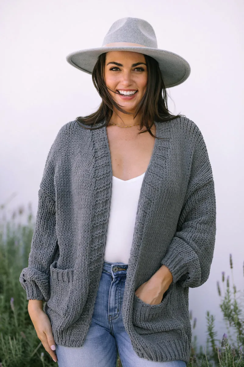 Delaney Heather Gray Hat