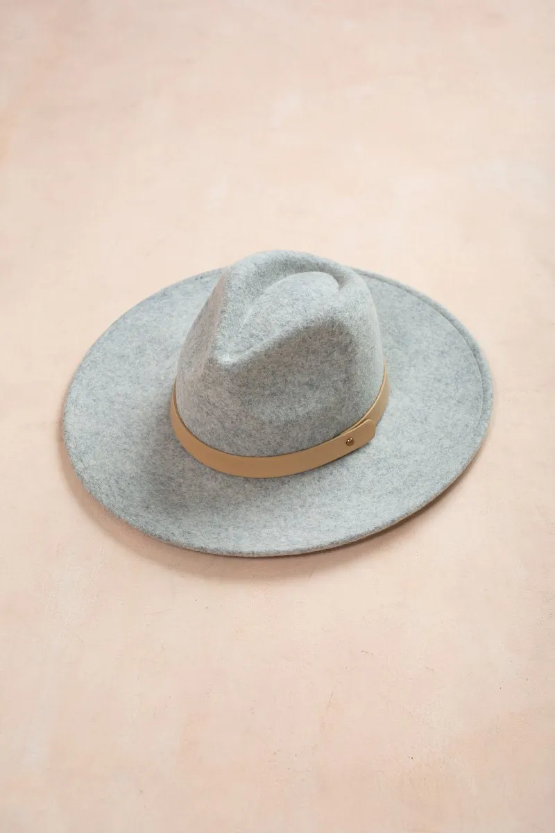 Delaney Heather Gray Hat