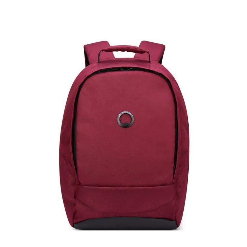 Delsey Securban 13” Laptop Backpack - Burgundy