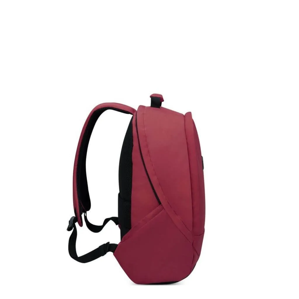 Delsey Securban 15.6” Laptop Backpack - Burgundy