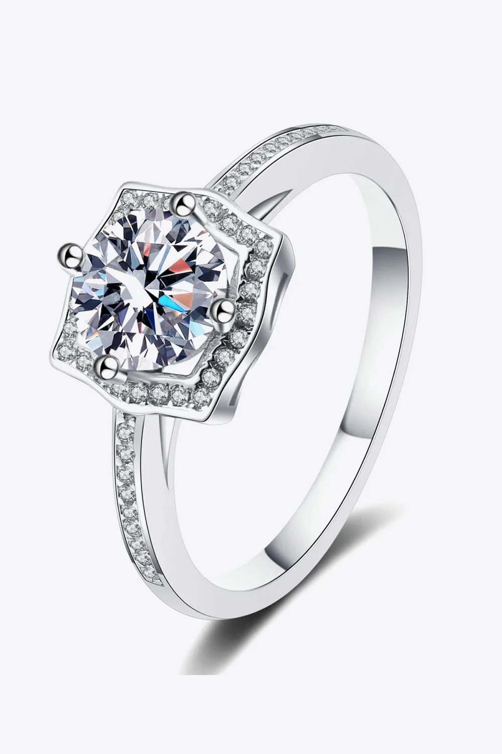 Embrace The Joy 1 Carat Moissanite Ring