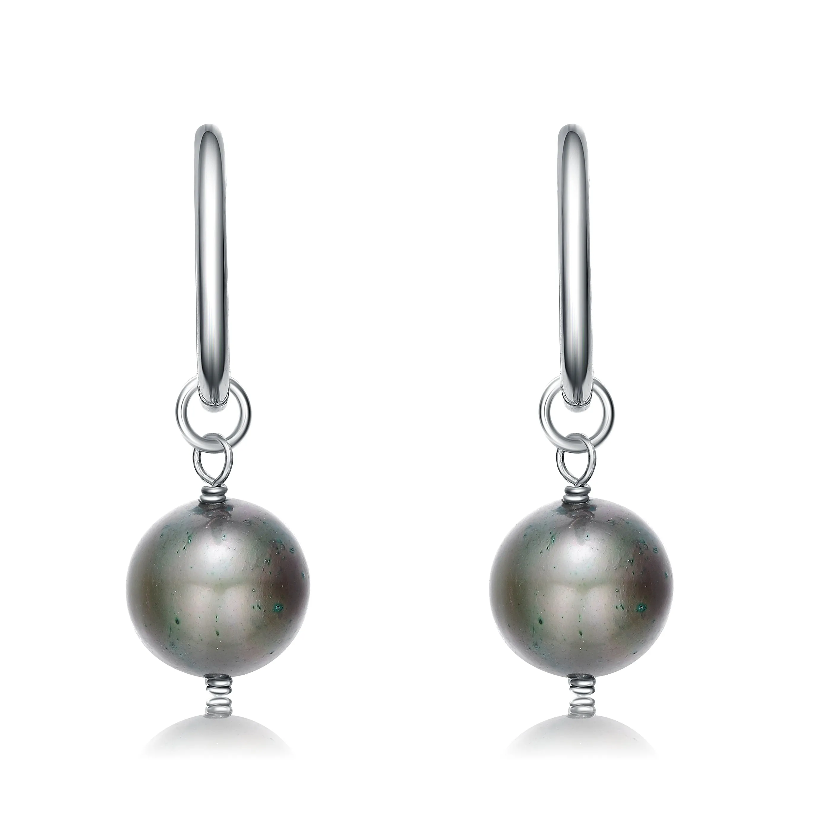 Emma Blue Pearl Earrings