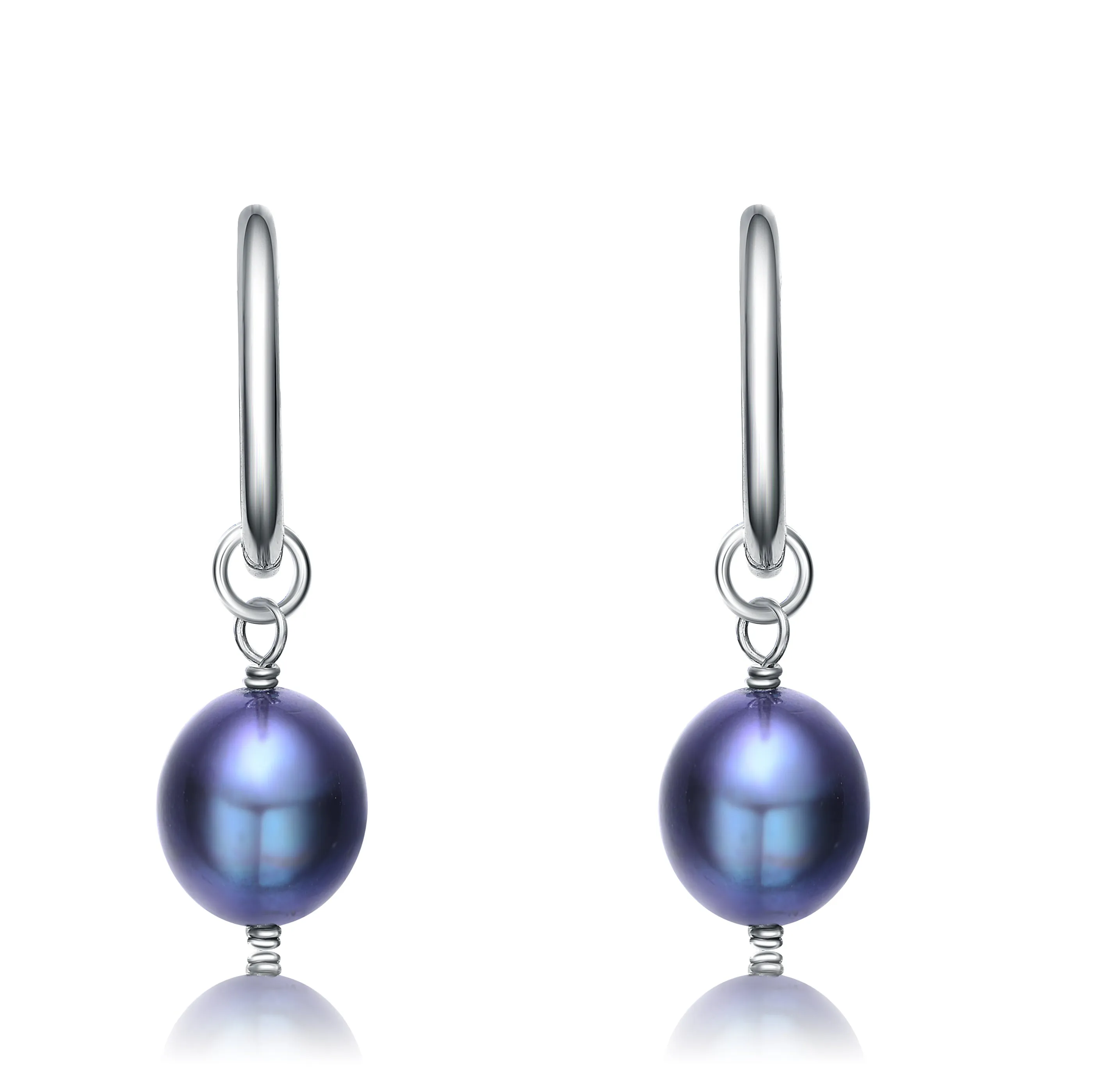 Emma Blue Pearl Earrings