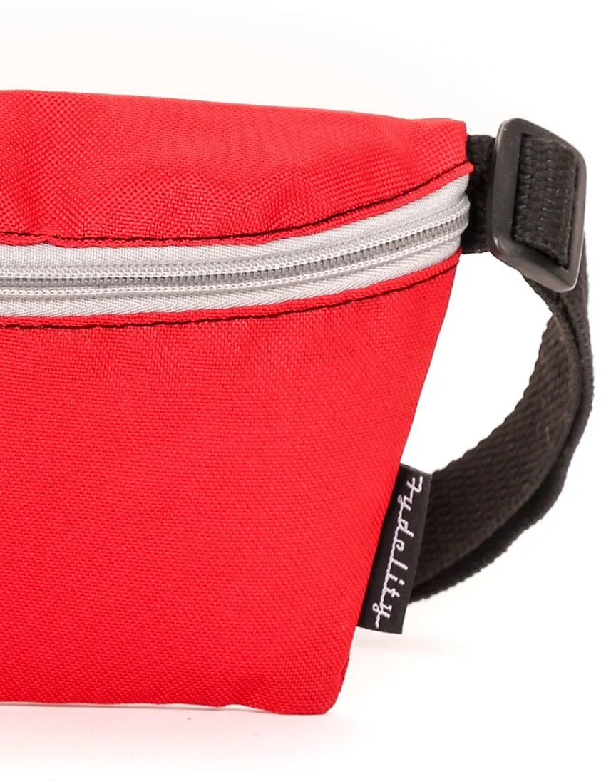 Fanny Pack | Slim |GAME DAY Red & Grey