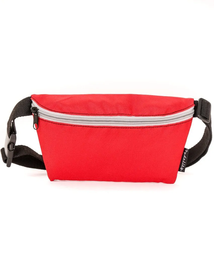 Fanny Pack | Slim |GAME DAY Red & Grey