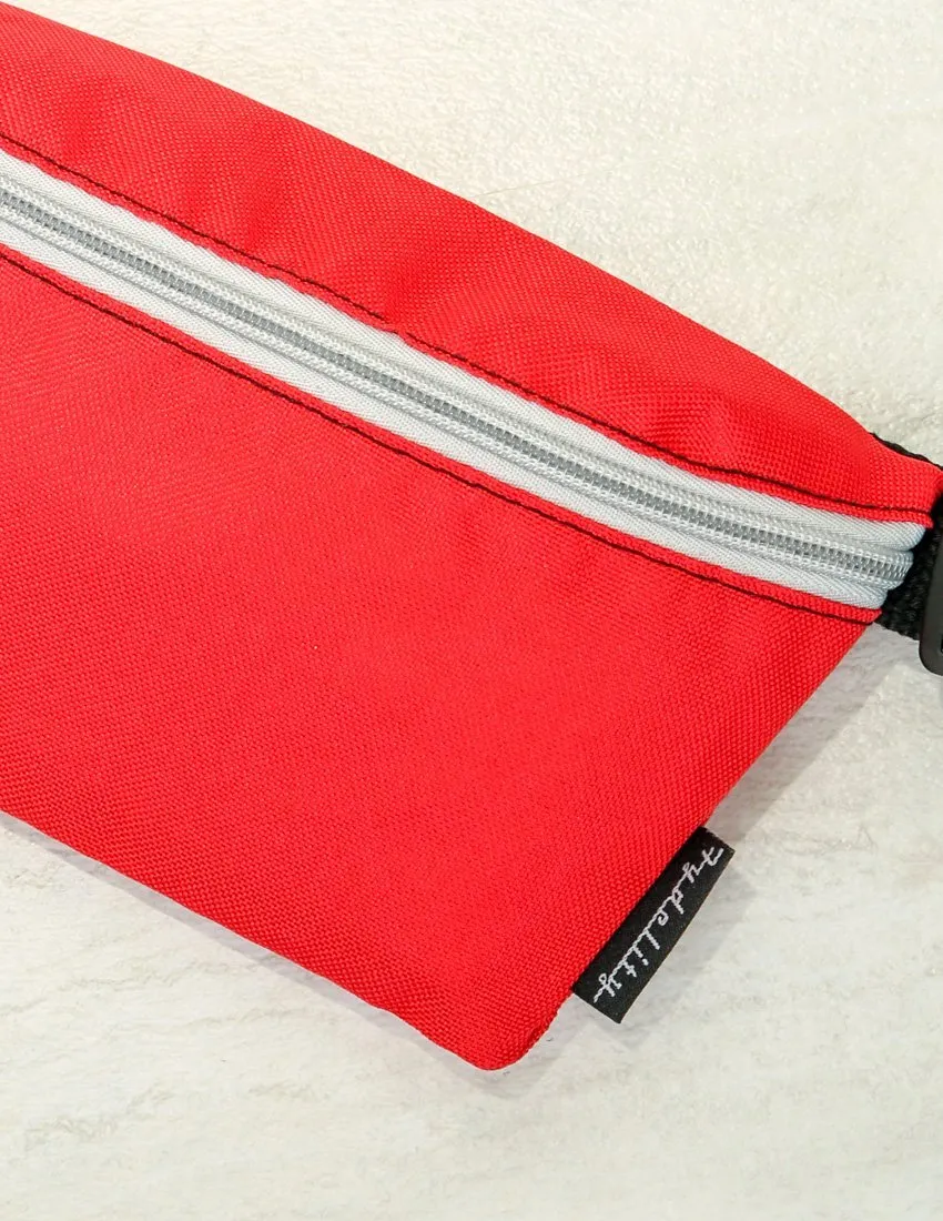 Fanny Pack | Slim |GAME DAY Red & Grey