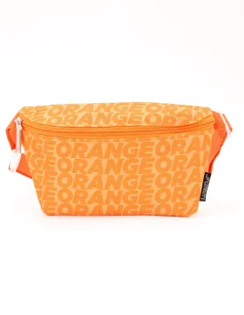 Fanny Pack | Slim |"Bite" Orange Orange