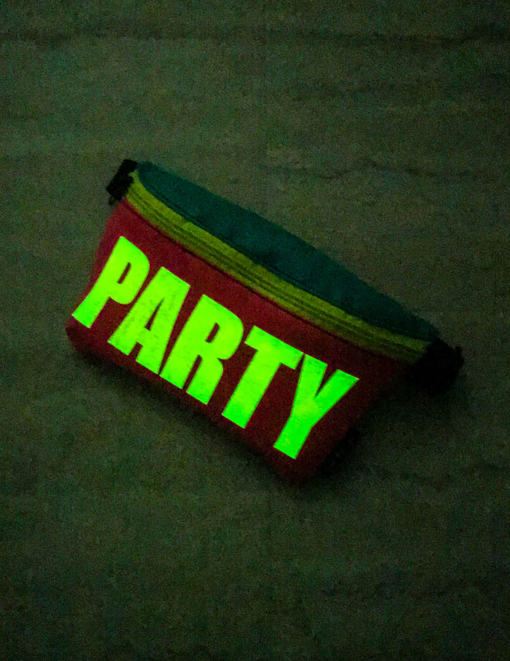 Fanny Pack | Slim |WERDS Glow in the Dark PARTY