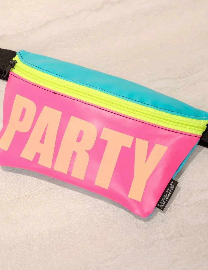 Fanny Pack | Slim |WERDS Glow in the Dark PARTY