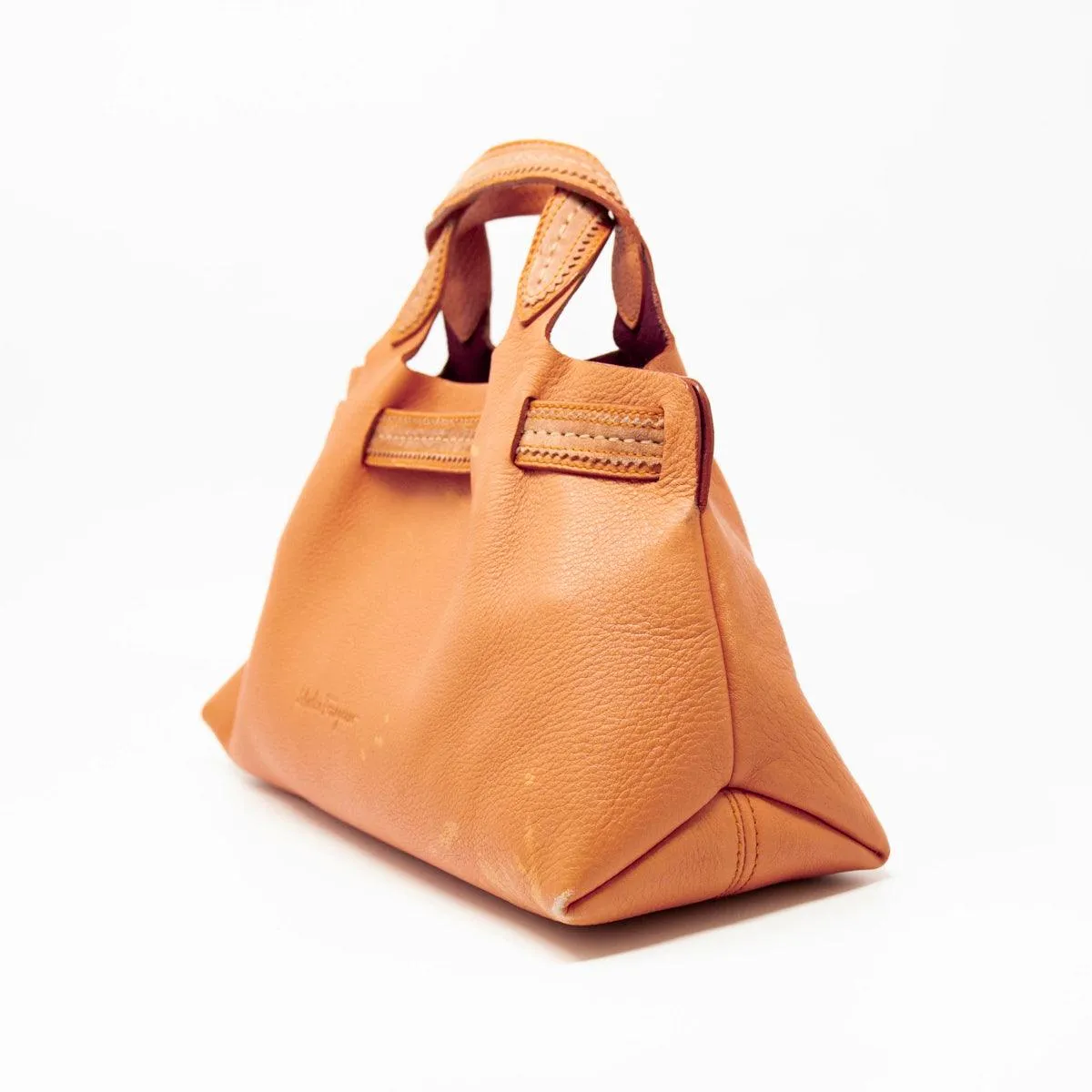 Ferragamo Orange Vintage Bag