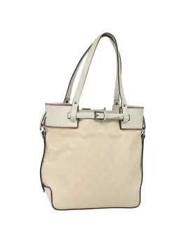 GG Canvas Hand Bag with Handle Drop and Classic Design