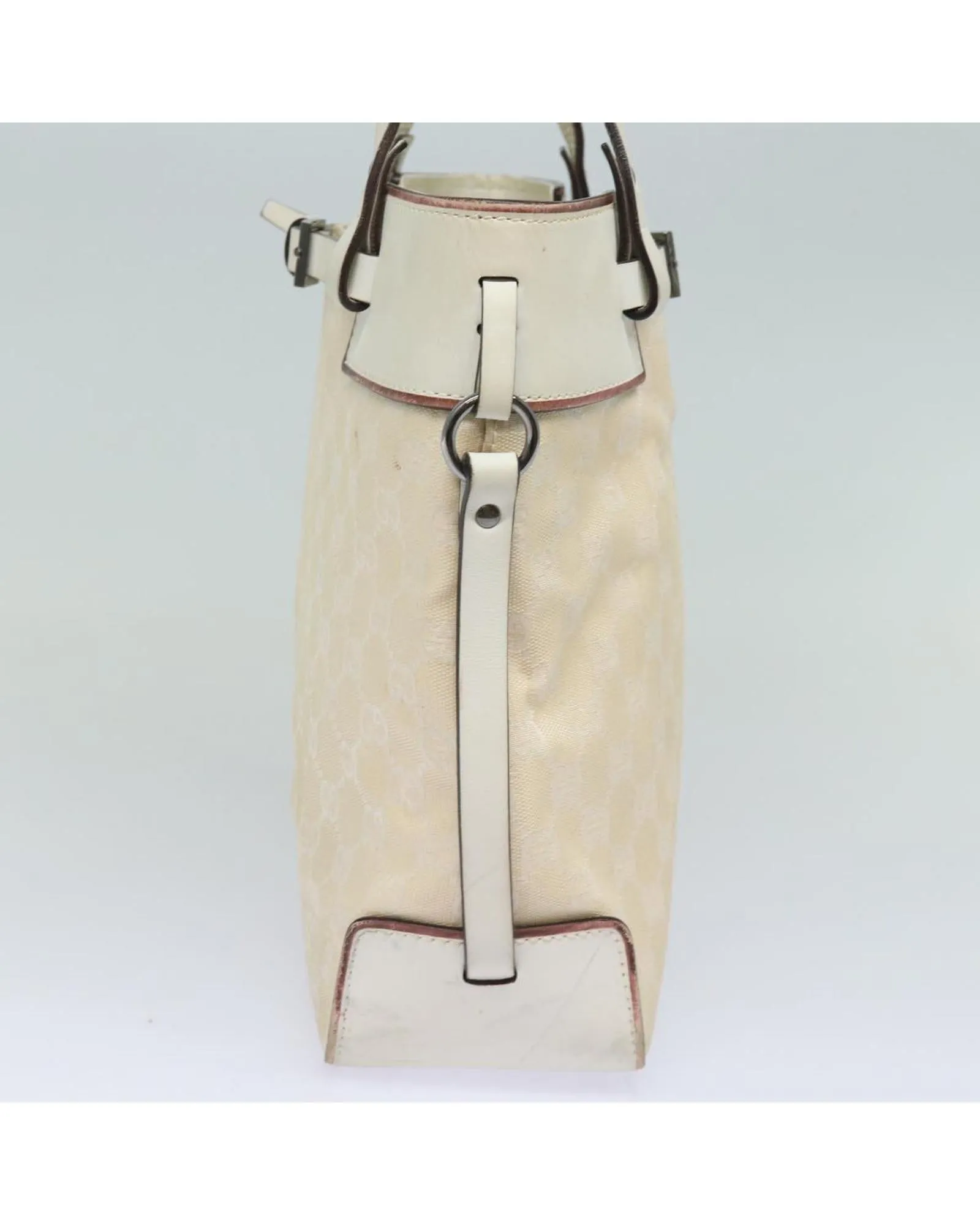 GG Canvas Hand Bag with Handle Drop and Classic Design