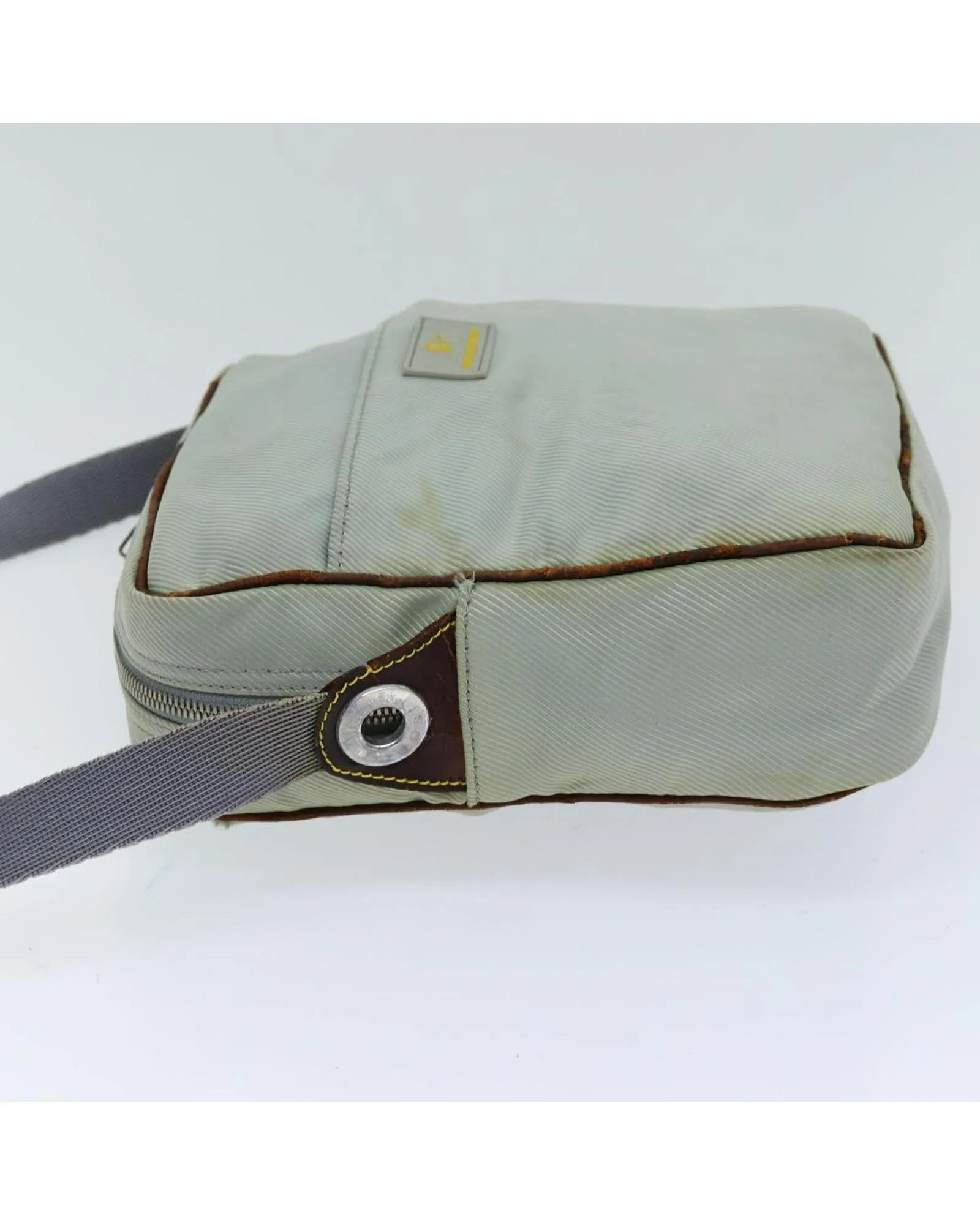 Gray Shoulder Bag in Louis Vuitton Cup Canvas