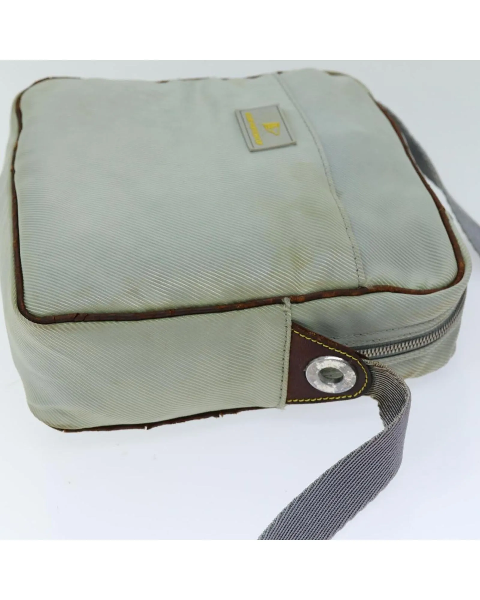 Gray Shoulder Bag in Louis Vuitton Cup Canvas