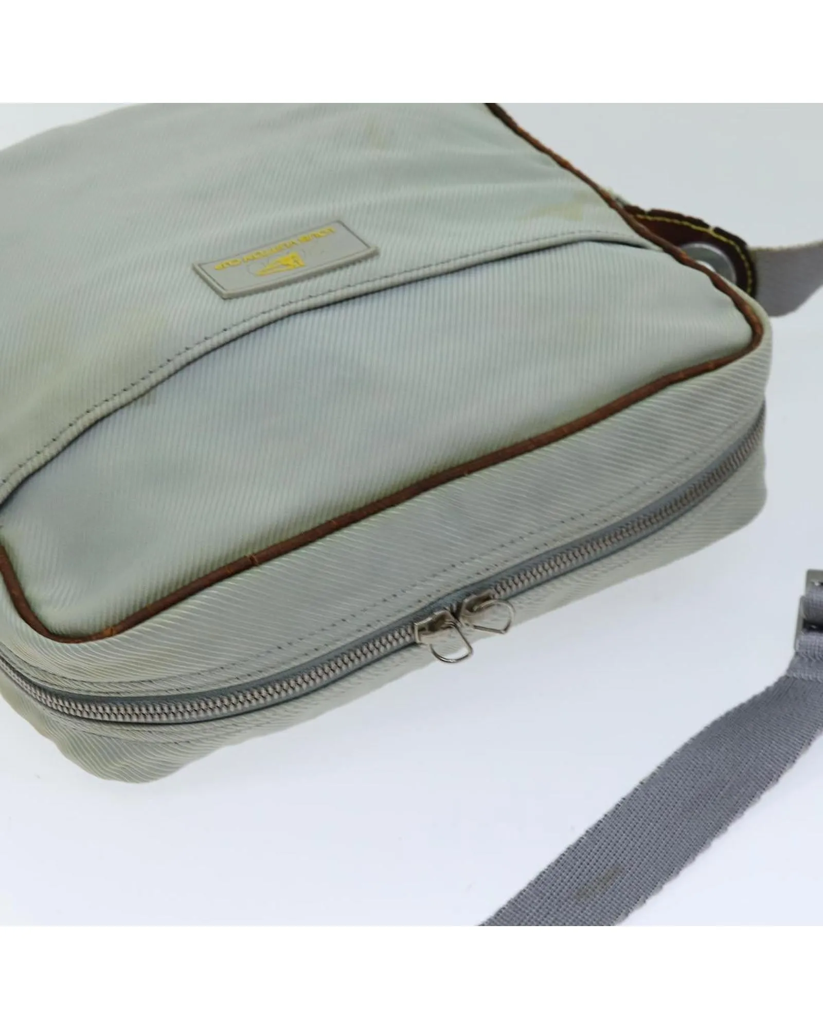 Gray Shoulder Bag in Louis Vuitton Cup Canvas