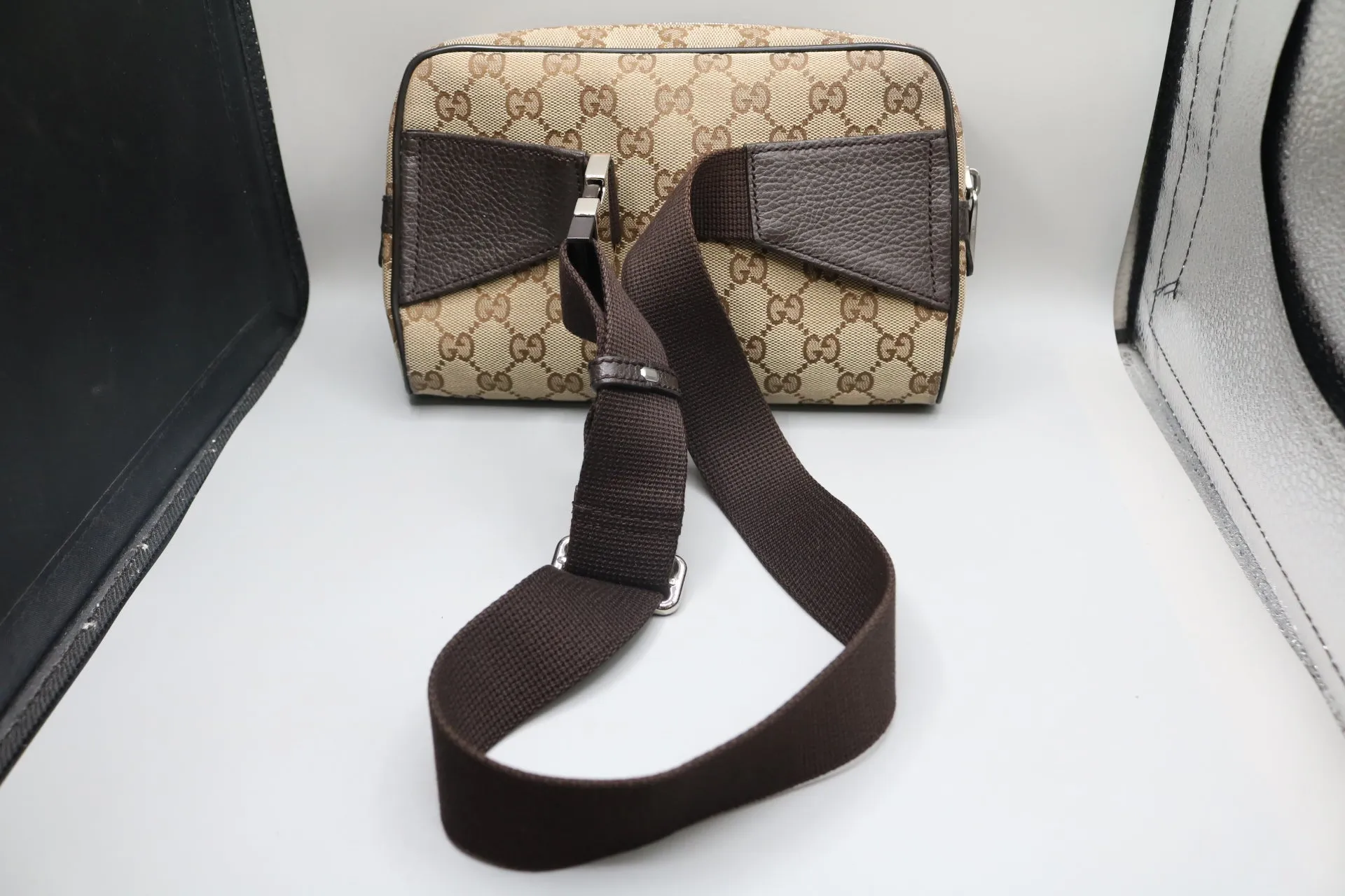 Gucci 449174 Monogram Belt Bag Supreme GG Canvas