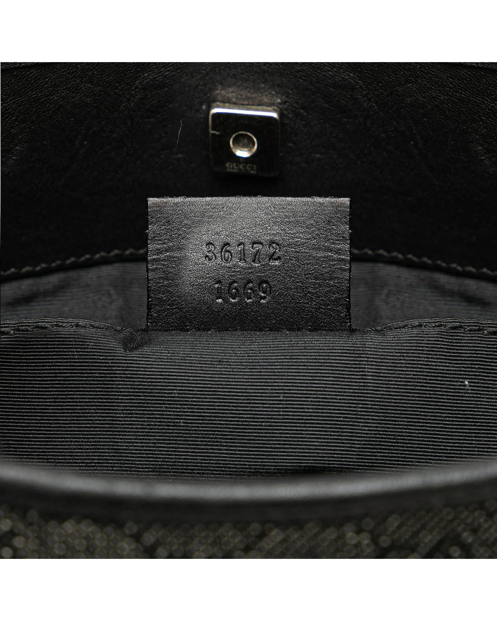 Gucci GG Canvas Tote Bag Black