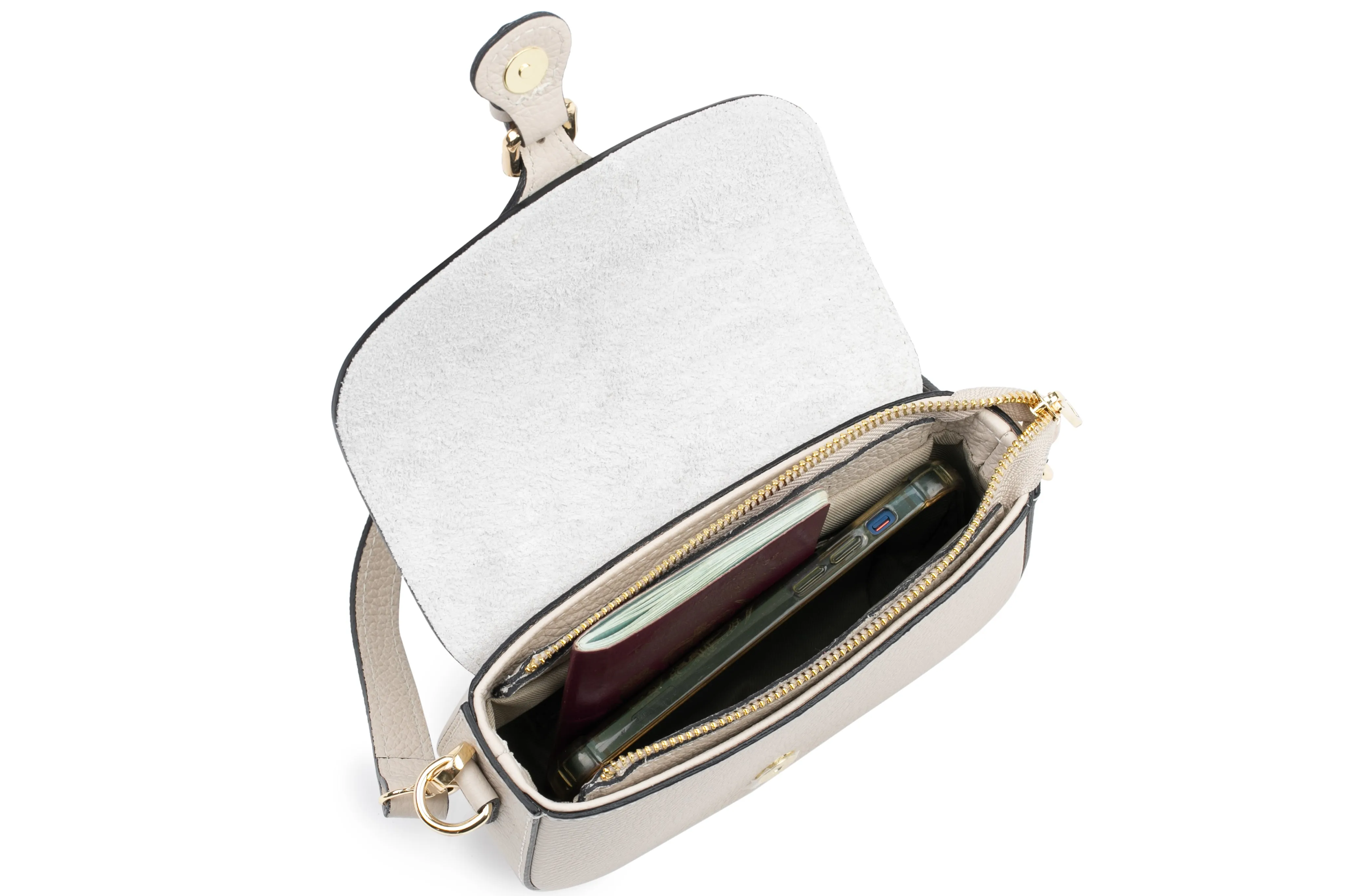 Heidi Small Crossbody Bag - Stone