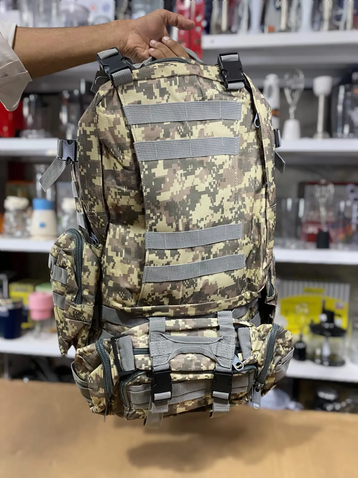 Imported 4 in 1 60L Camping Backpack