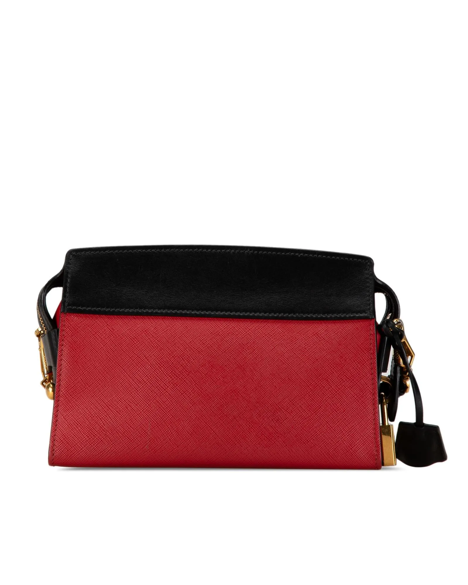 Leather Crossbody Bag with Top Zip Closure