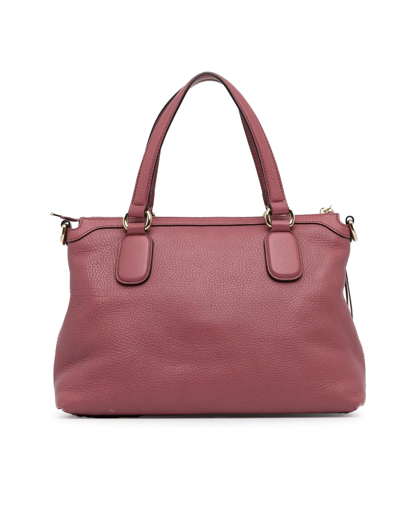 Leather Soho Working Satchel with Detachable Strap