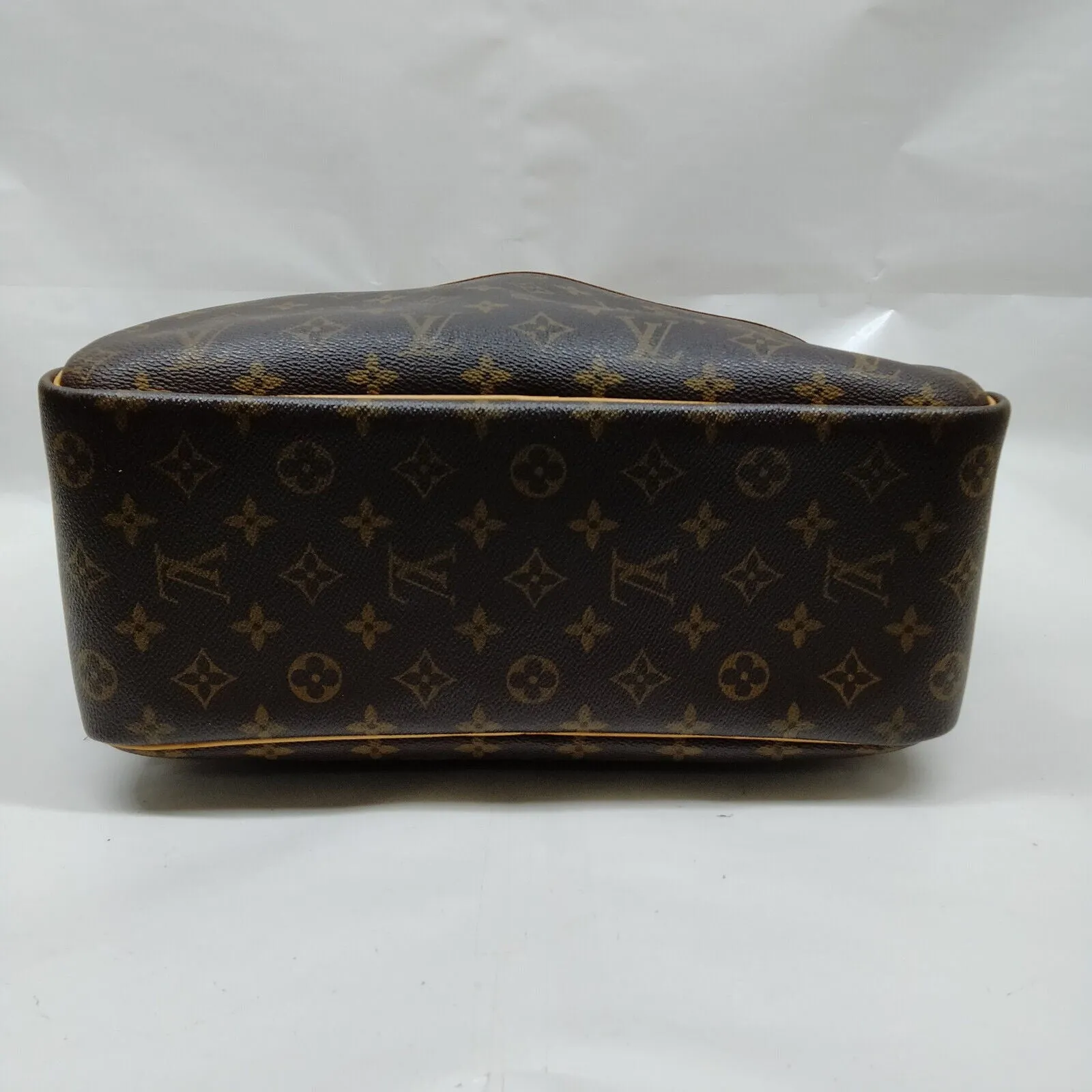 Louis Vuitton Deauville Brown Monogram Hand Bag