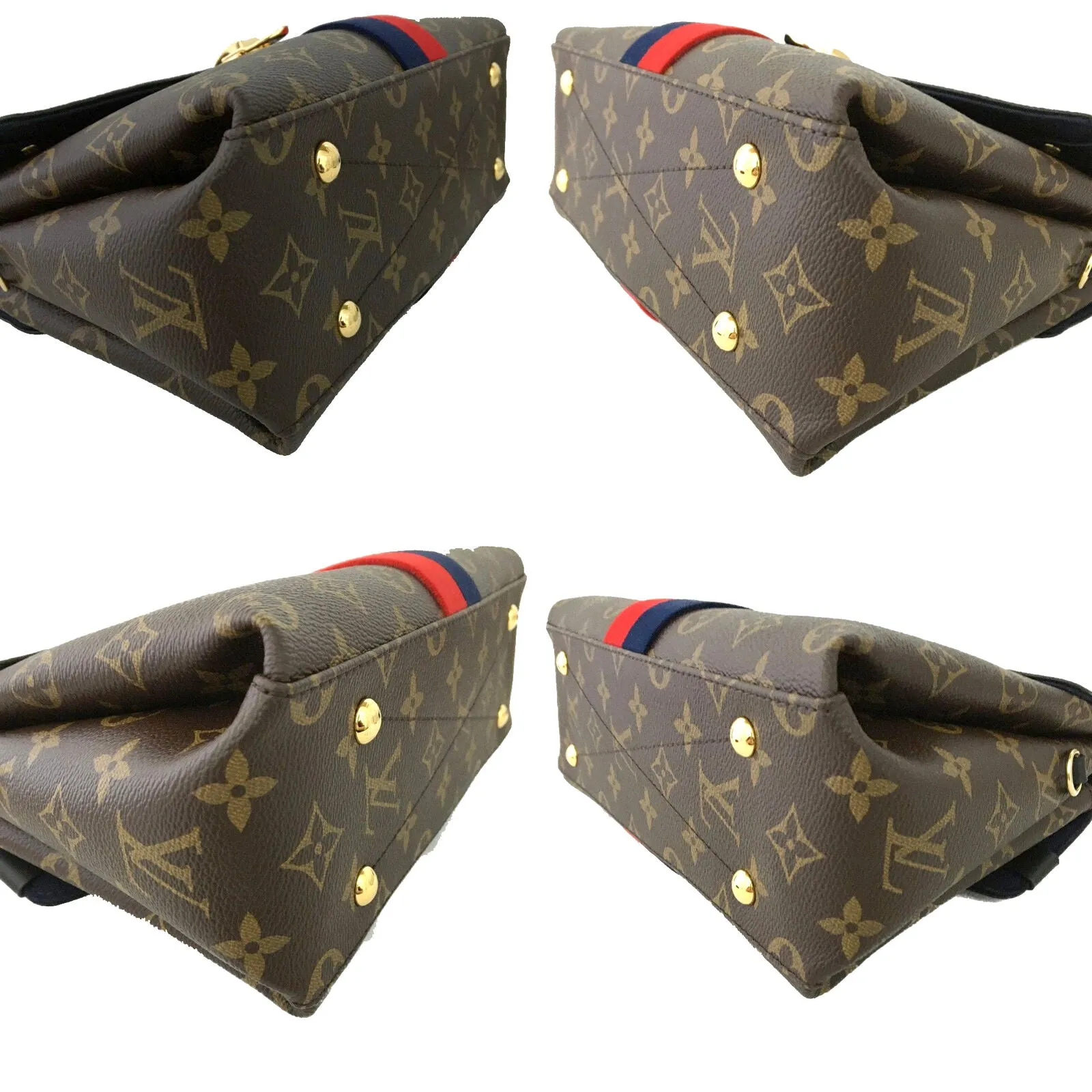 Louis Vuitton Monogram Georges BB Hand Bag w/Shoulder Strap