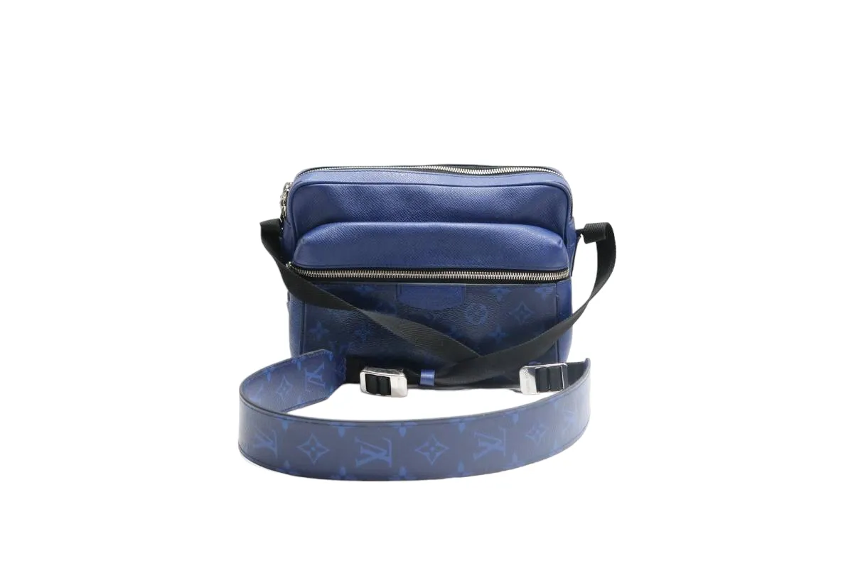 Louis Vuitton Outdoor Messenger Monogram Pacific Taiga Blue