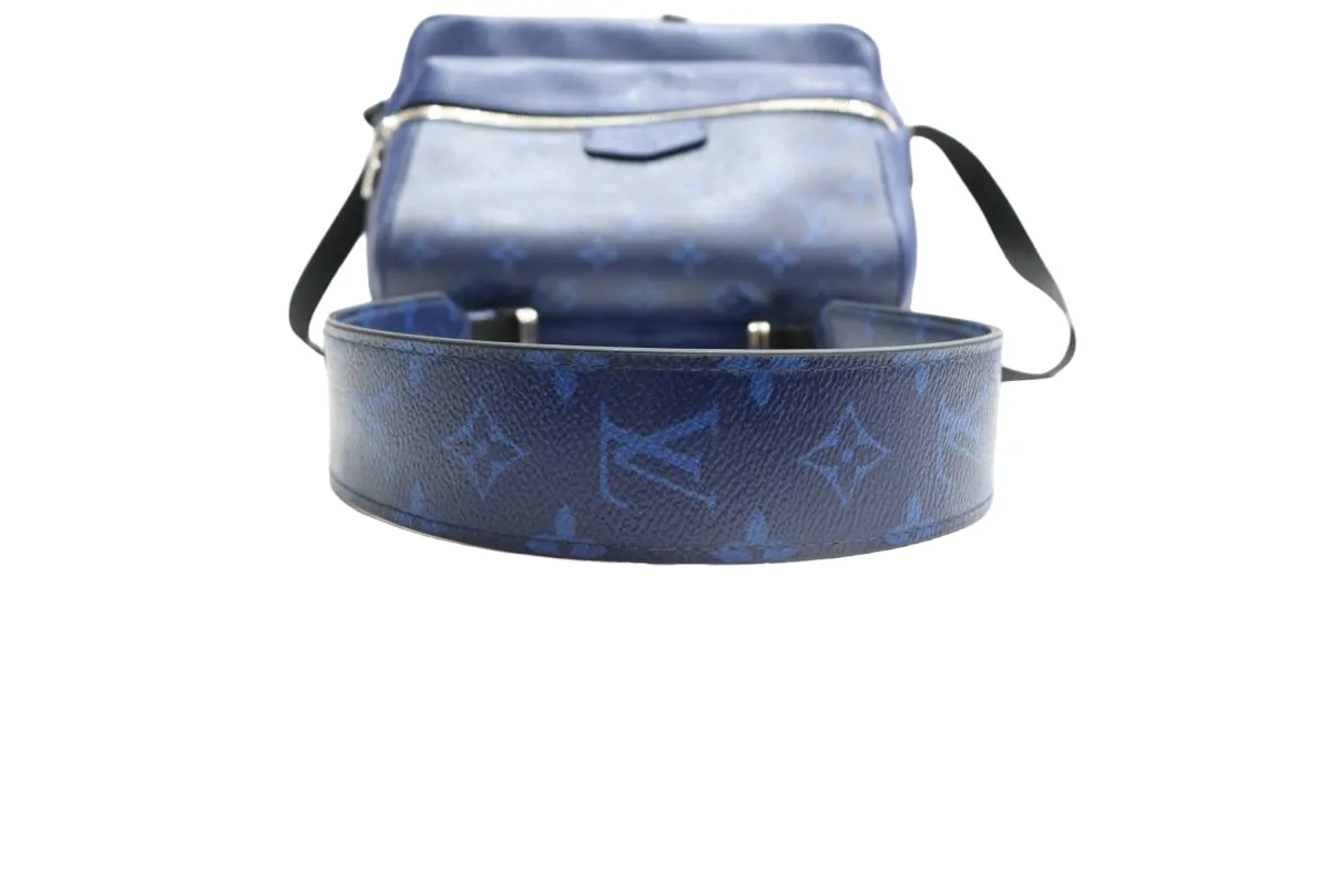 Louis Vuitton Outdoor Messenger Monogram Pacific Taiga Blue