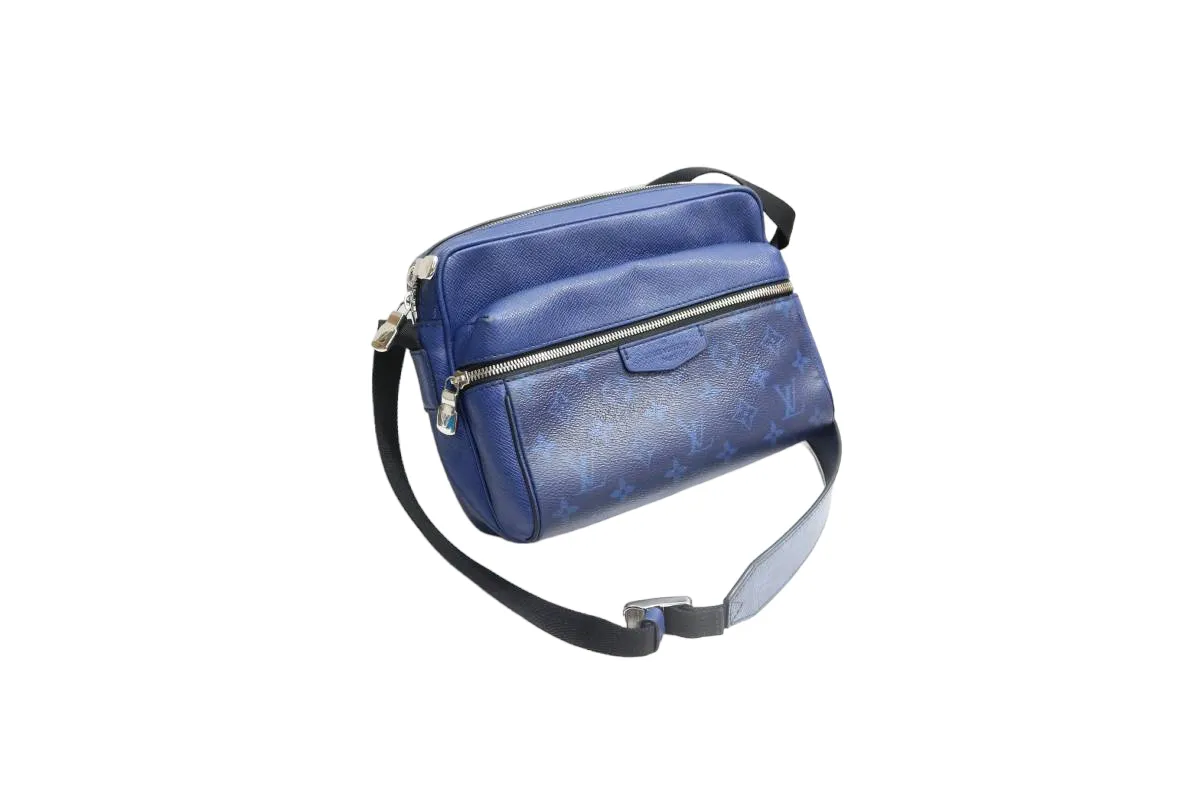 Louis Vuitton Outdoor Messenger Monogram Pacific Taiga Blue