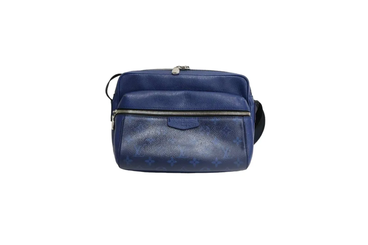 Louis Vuitton Outdoor Messenger Monogram Pacific Taiga Blue