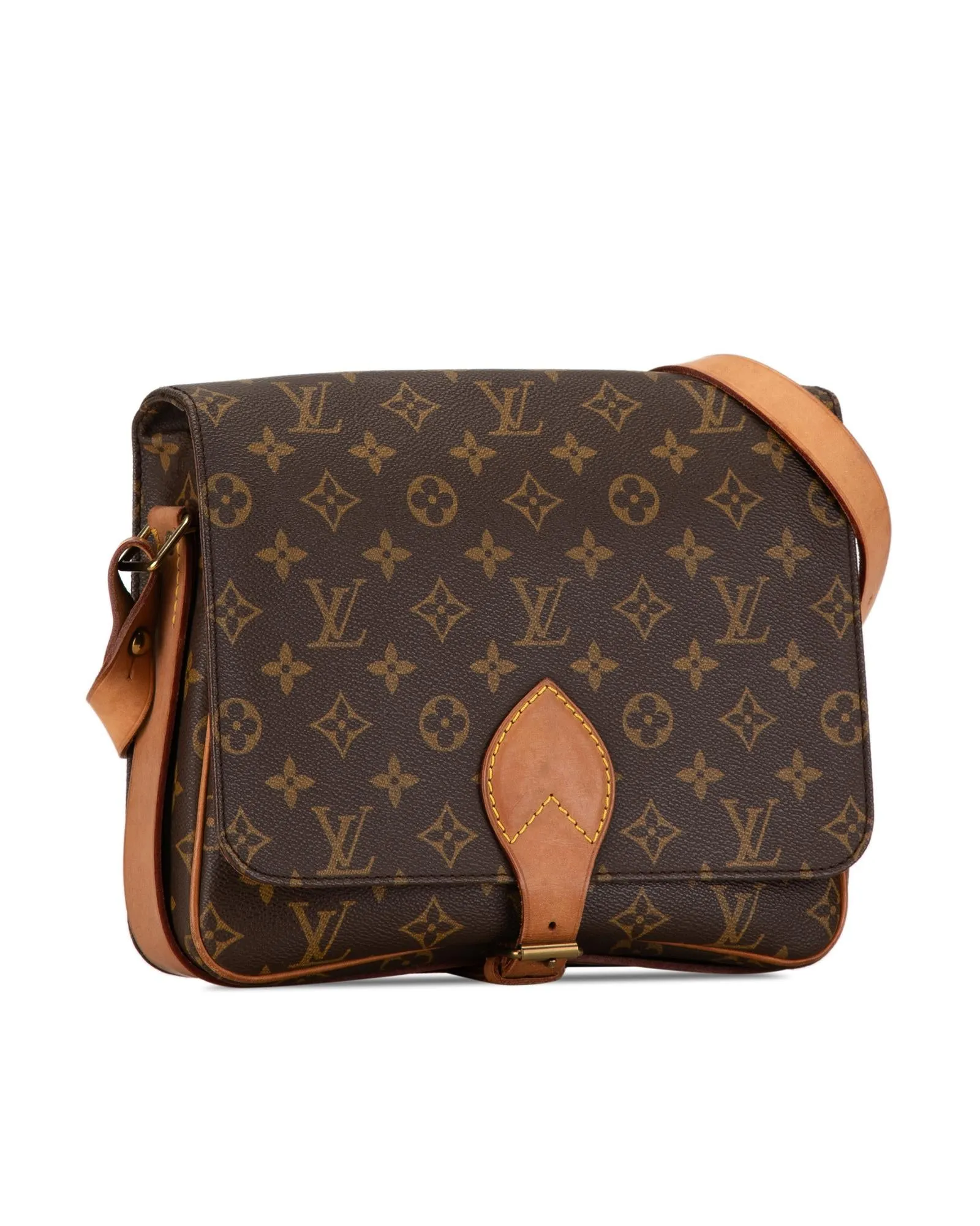 Louis Vuitton Pochette Mtis Crossbody Bag Monogram Canvas Brown