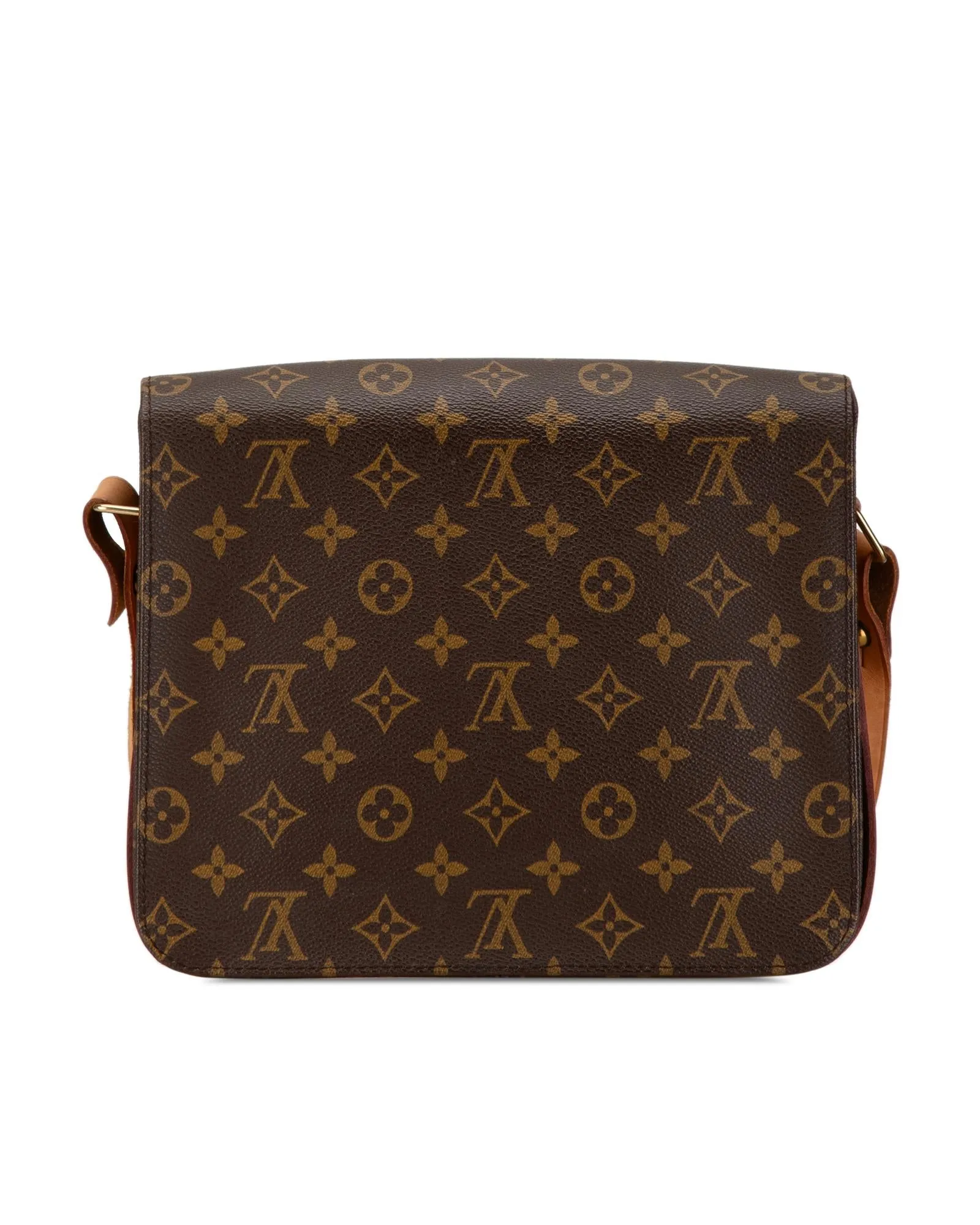 Louis Vuitton Pochette Mtis Crossbody Bag Monogram Canvas Brown