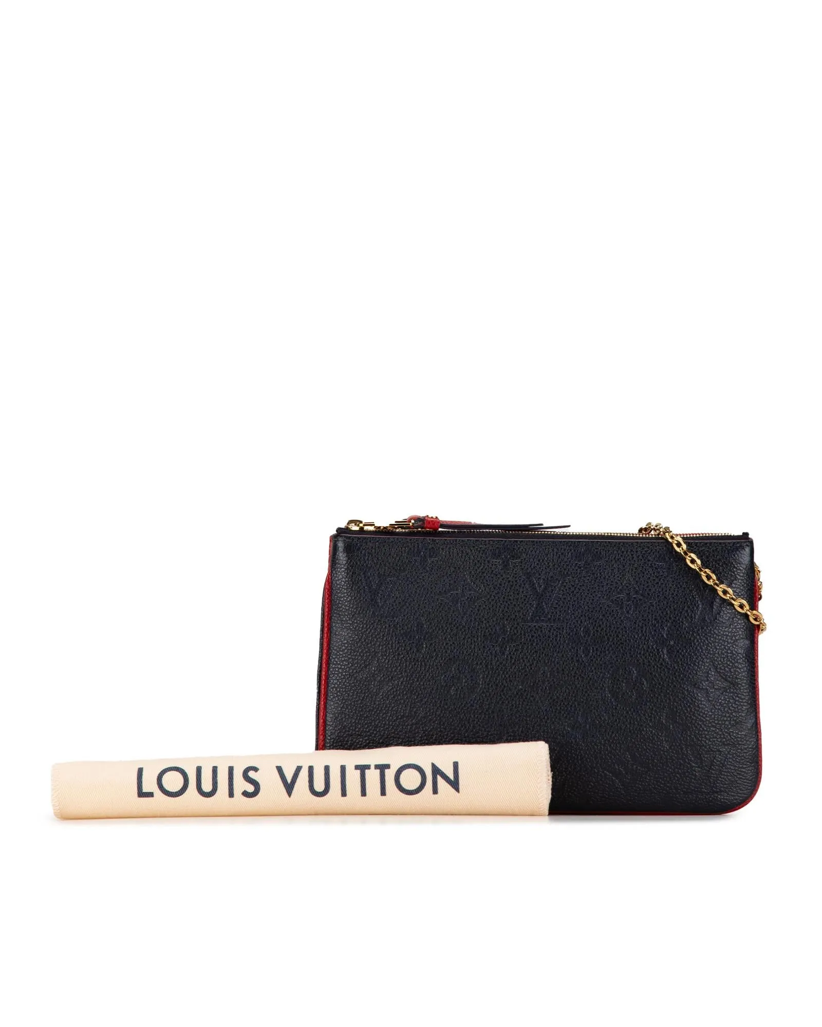 Louis Vuitton Zippy Coin Purse Monogram Leather Wallet Blue