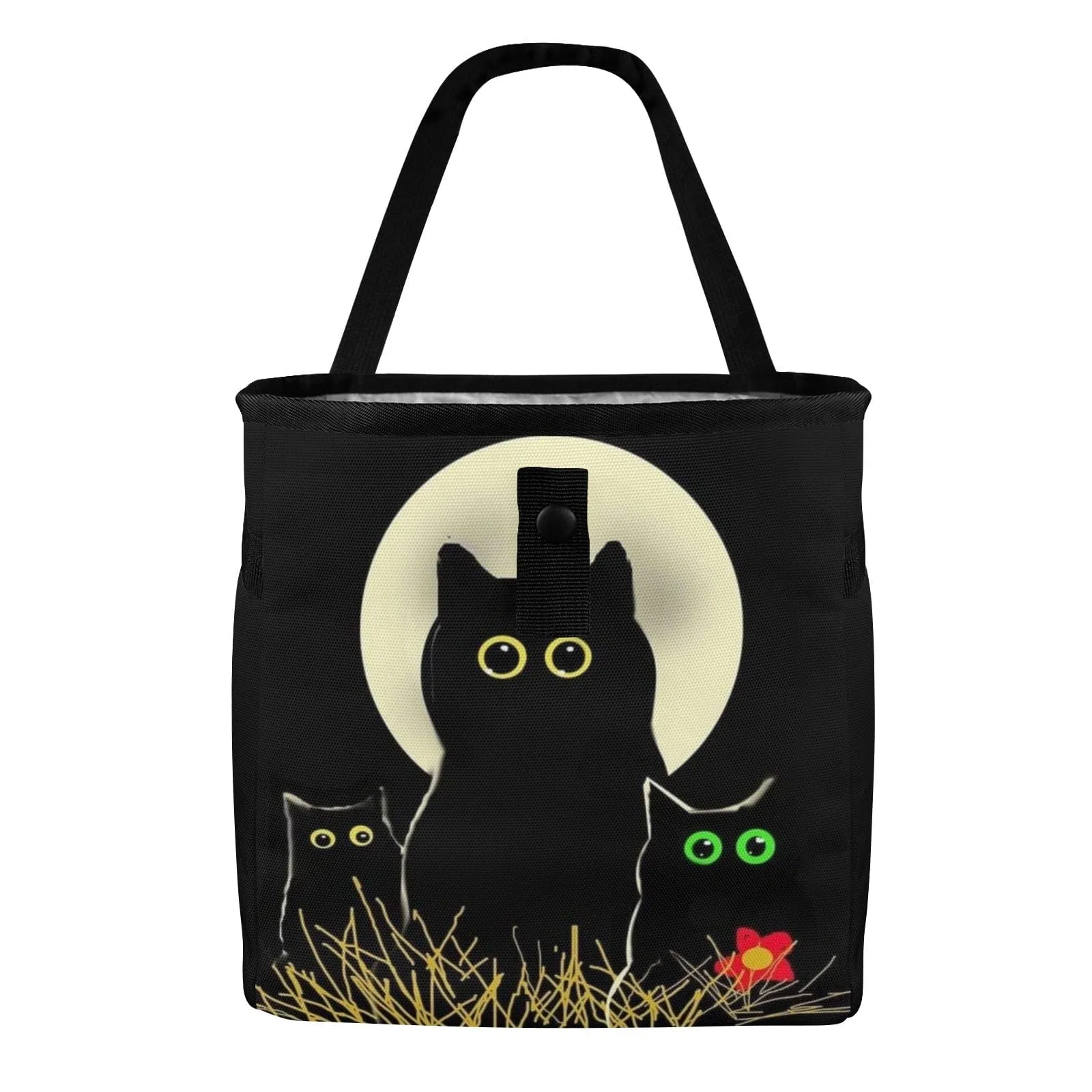 Night Cats Car Trash Bag